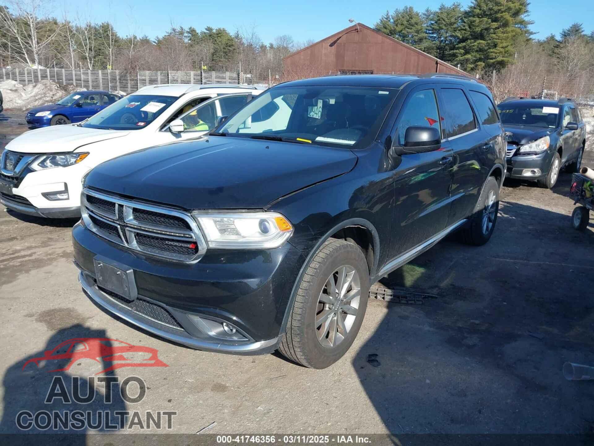 DODGE DURANGO 2017 - 1C4RDJAG0HC627305