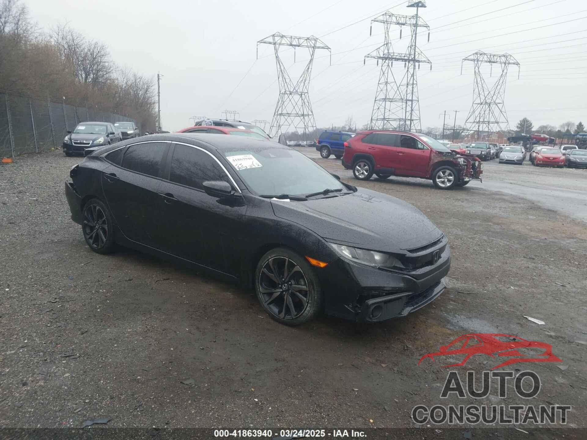 HONDA CIVIC 2021 - 2HGFC2F85MH501480