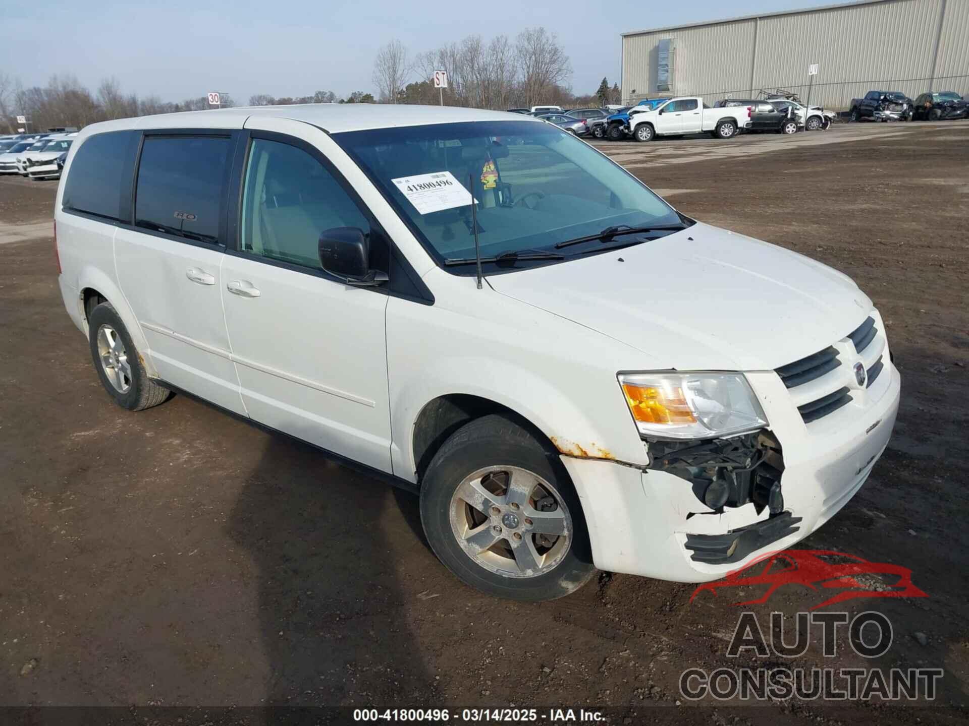 DODGE GRAND CARAVAN 2009 - 2D8HN44E39R532669