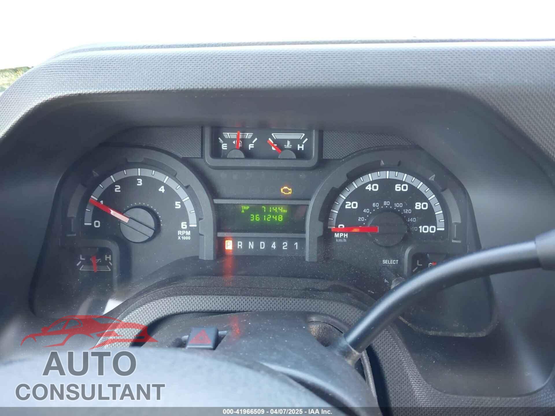 FORD E-450 CUTAWAY 2017 - 1FDFE4FS5HDC35361