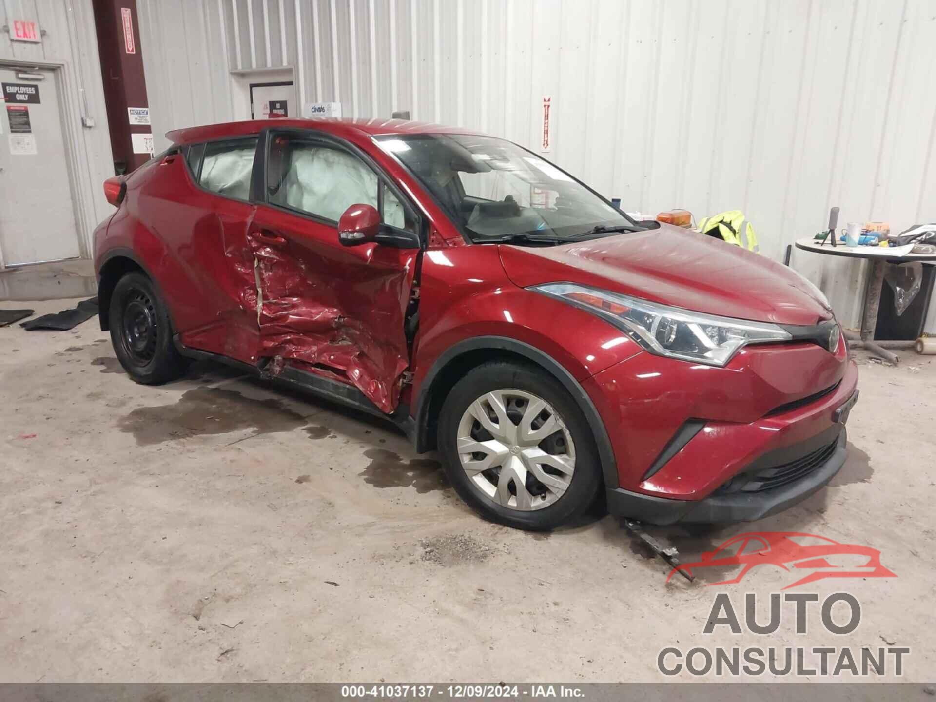 TOYOTA C-HR 2019 - NMTKHMBX9KR092338