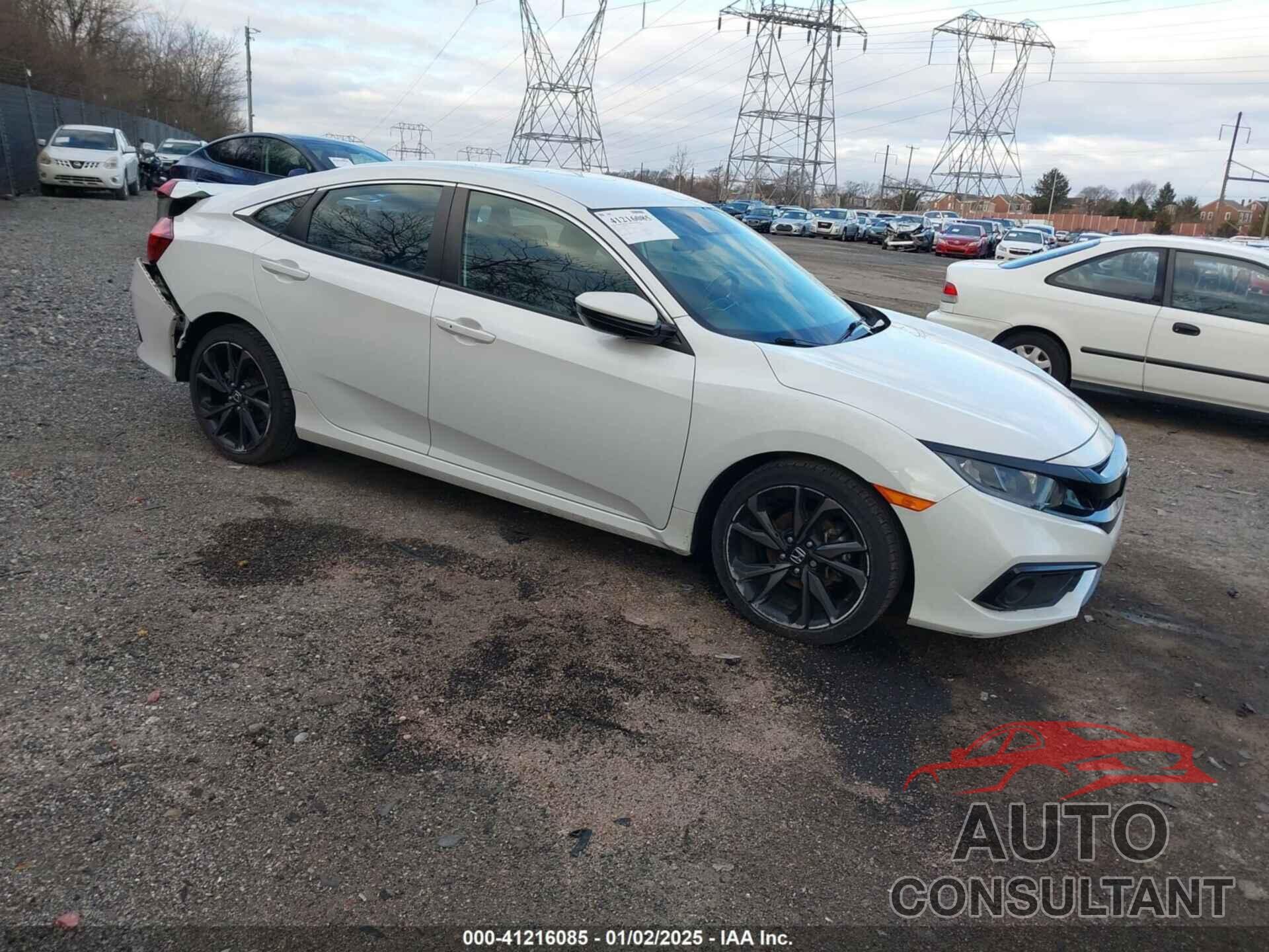 HONDA CIVIC 2021 - 19XFC2F89ME201273