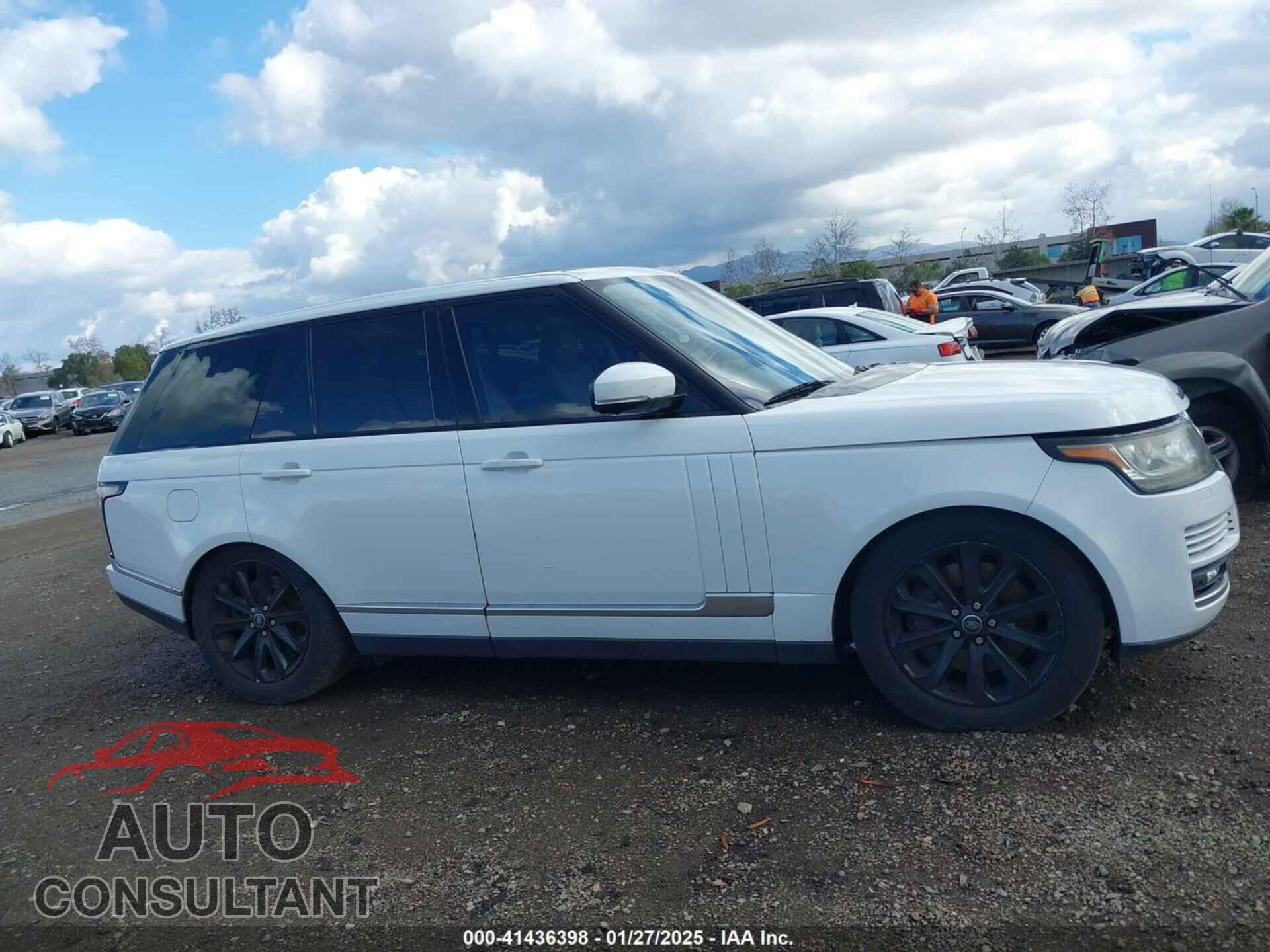 LAND ROVER RANGE ROVER 2013 - SALGS2DF1DA100751