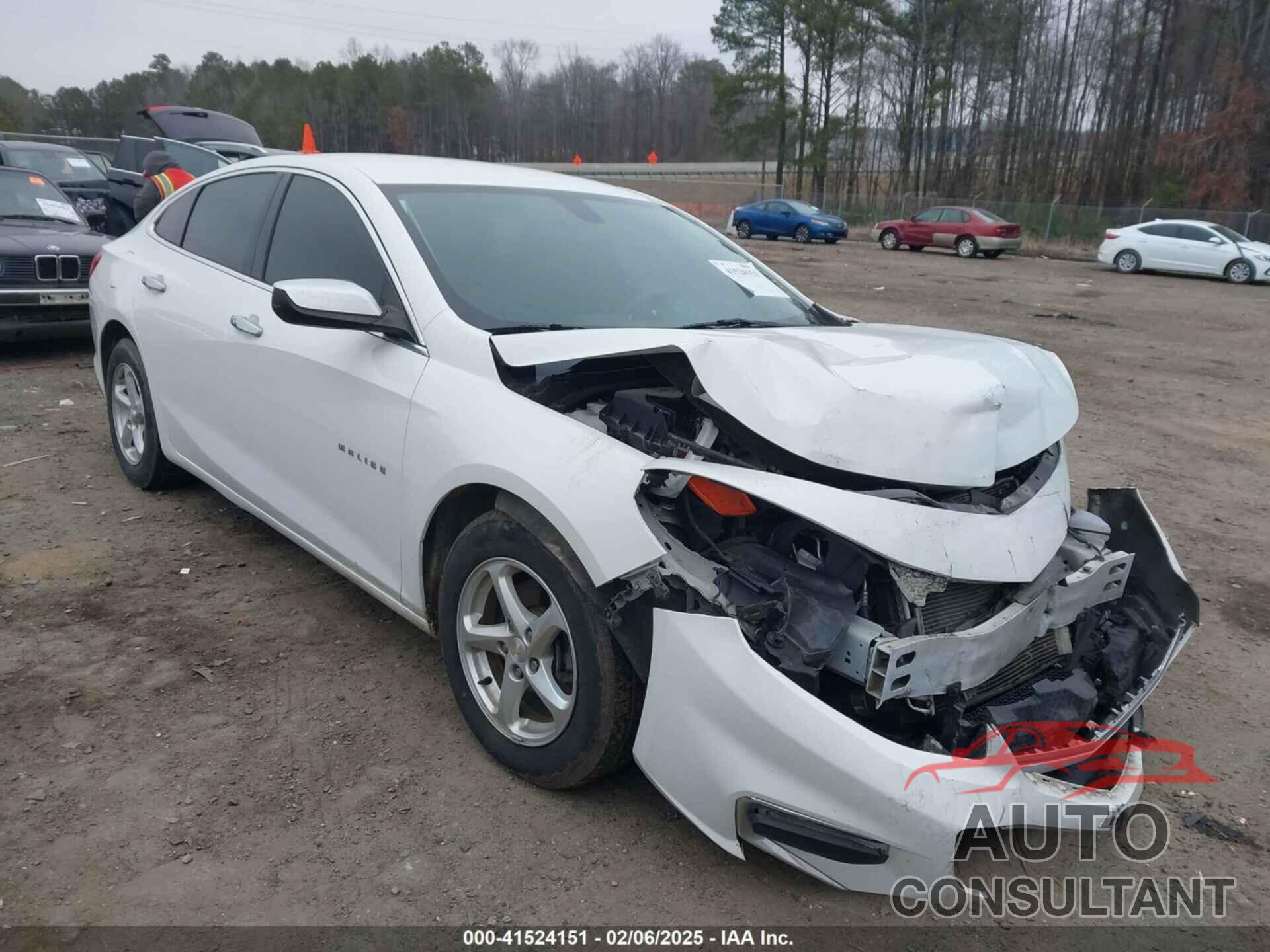 CHEVROLET MALIBU 2017 - 1G1ZB5ST3HF193493