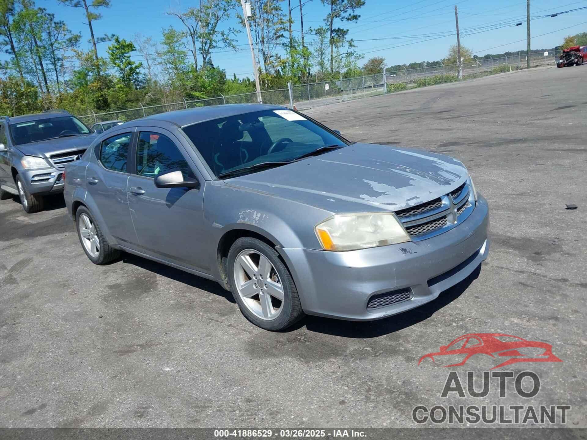 DODGE AVENGER 2013 - 1C3CDZAB4DN661517