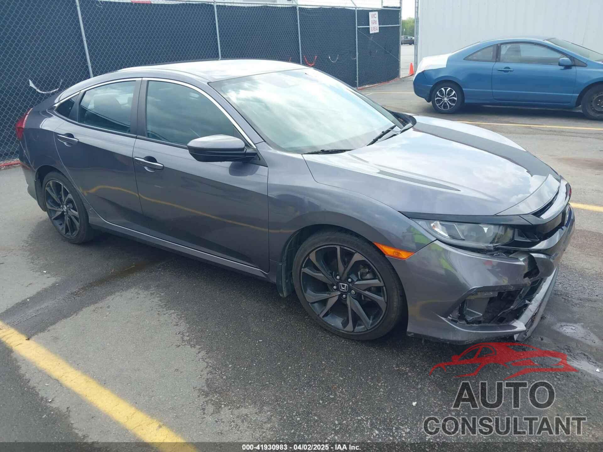 HONDA CIVIC 2020 - 2HGFC2F80LH565926