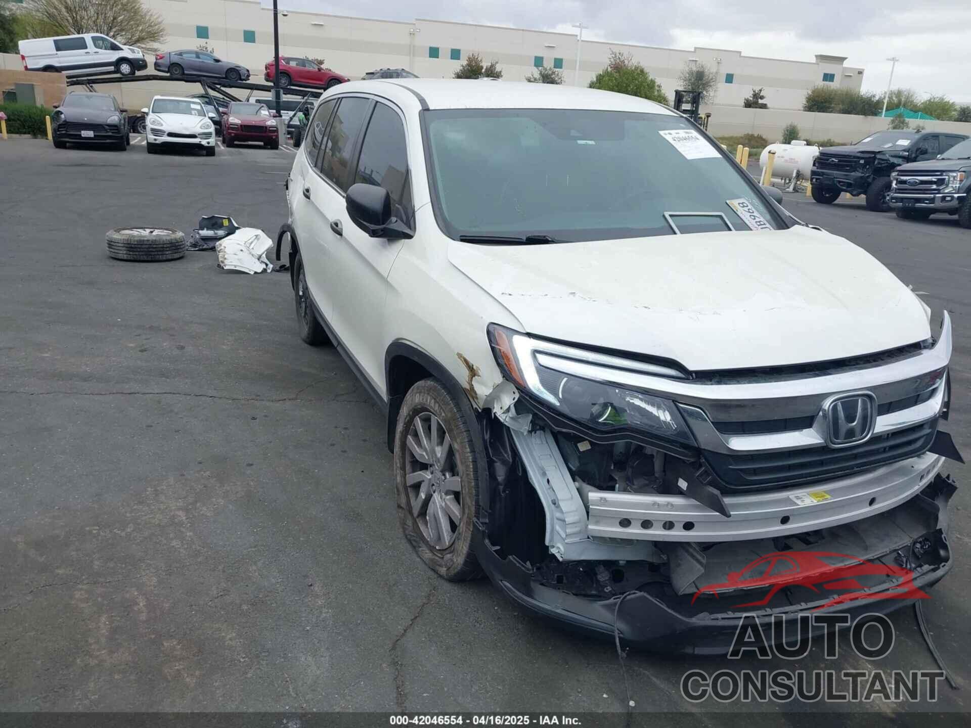 HONDA PILOT 2019 - 5FNYF5H15KB026075