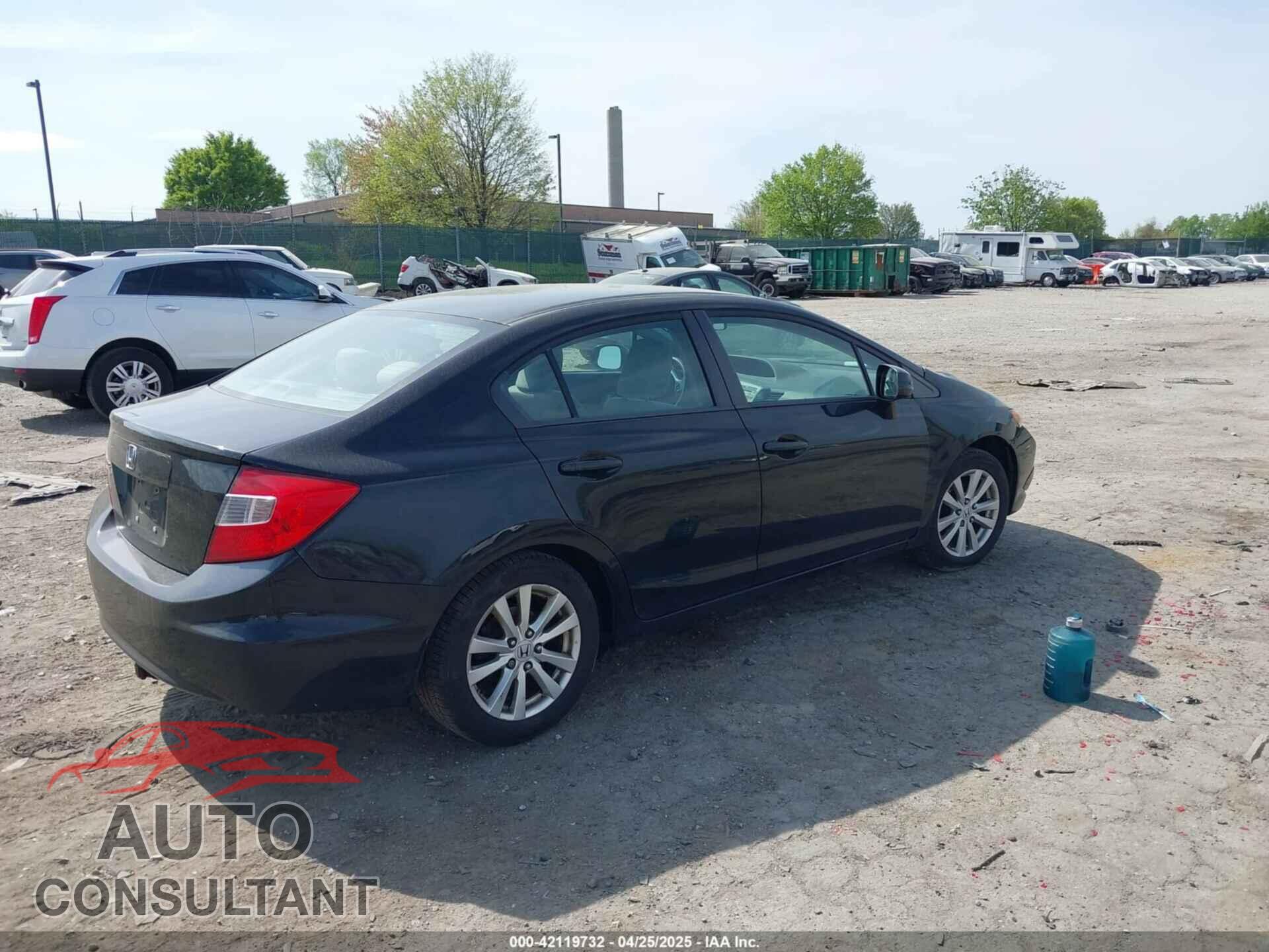 HONDA CIVIC 2012 - 19XFB2F83CE317053