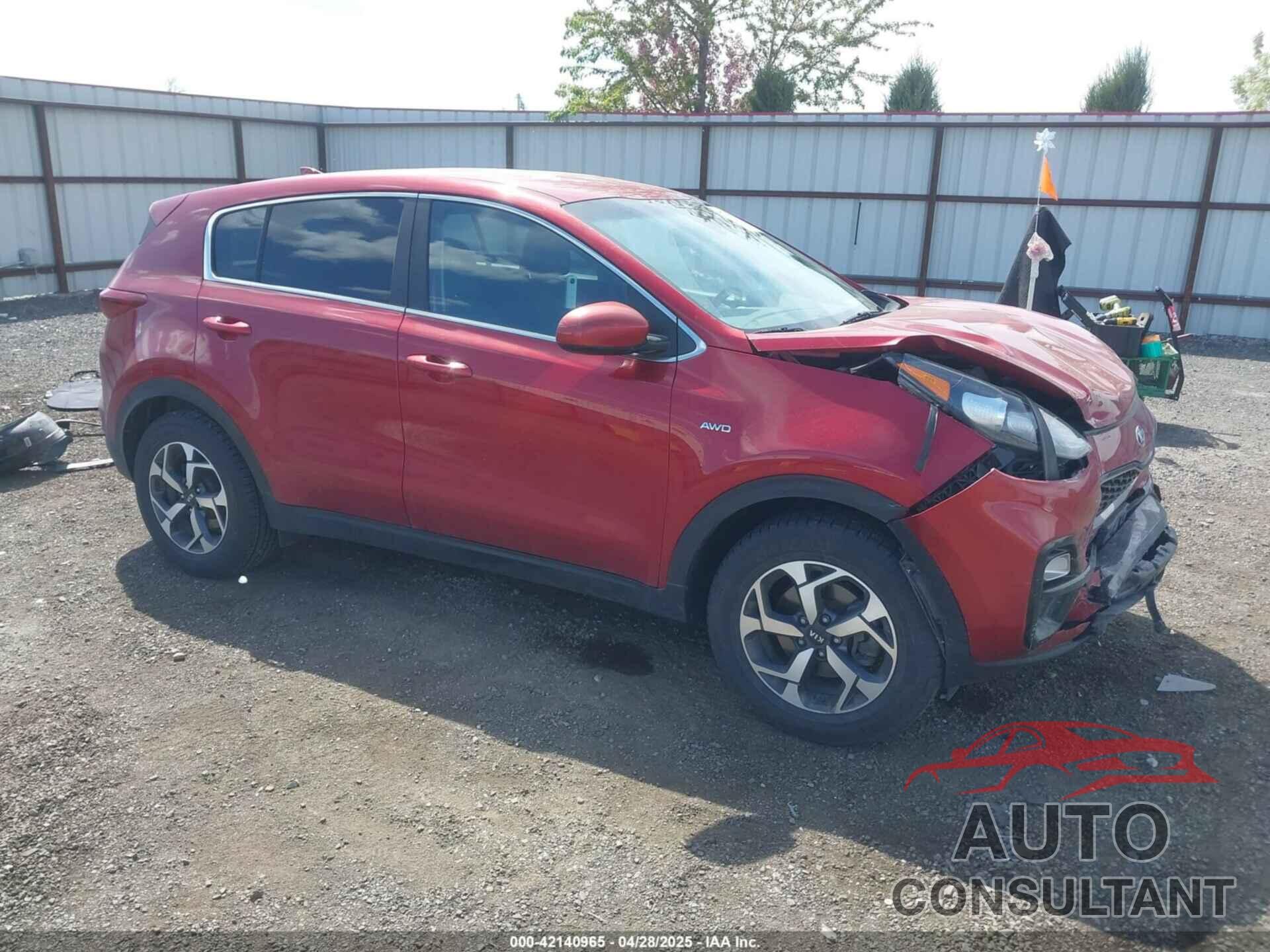 KIA SPORTAGE 2020 - KNDPMCAC5L7635790