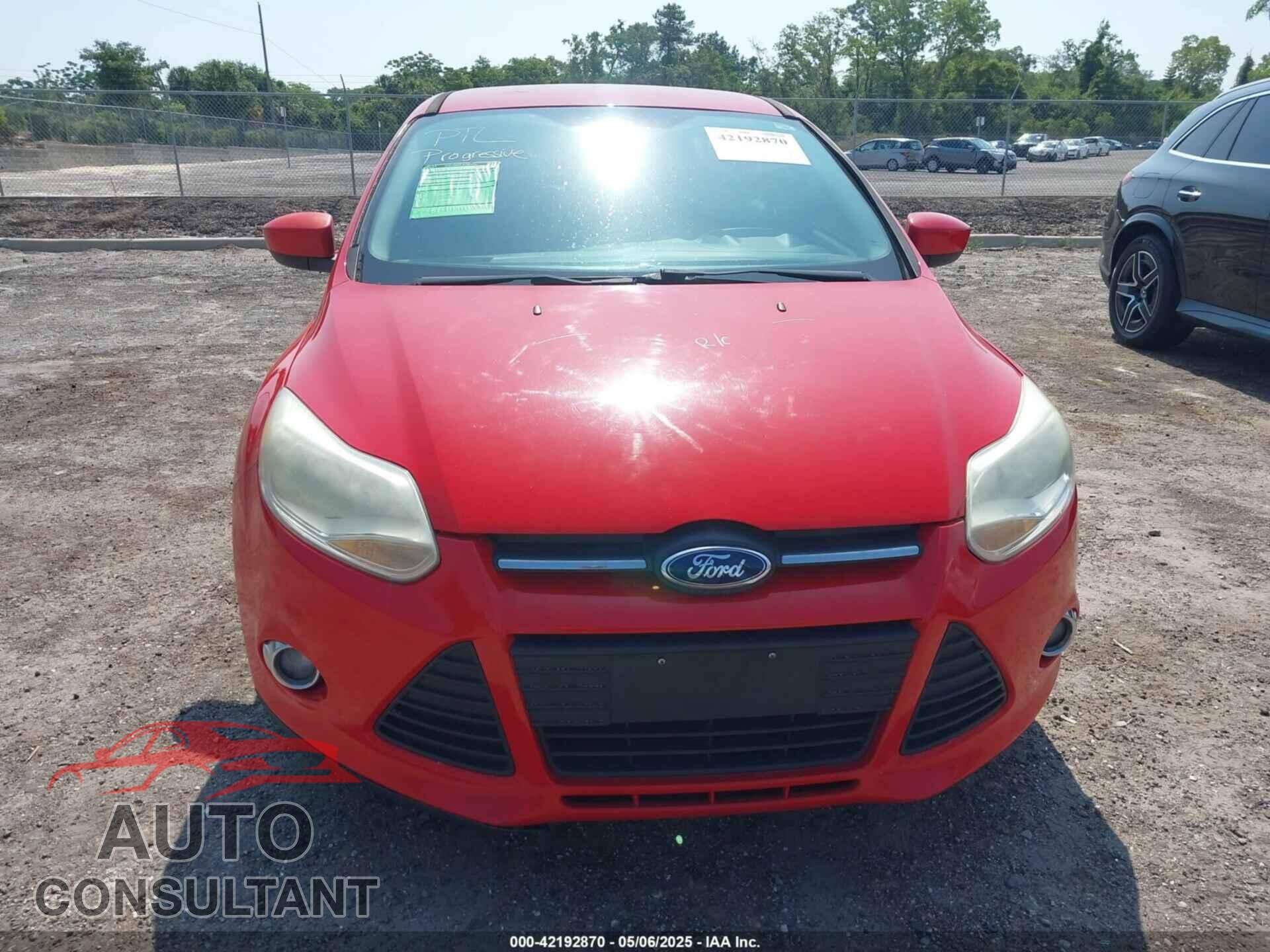 FORD FOCUS 2012 - 1FAHP3K23CL349547