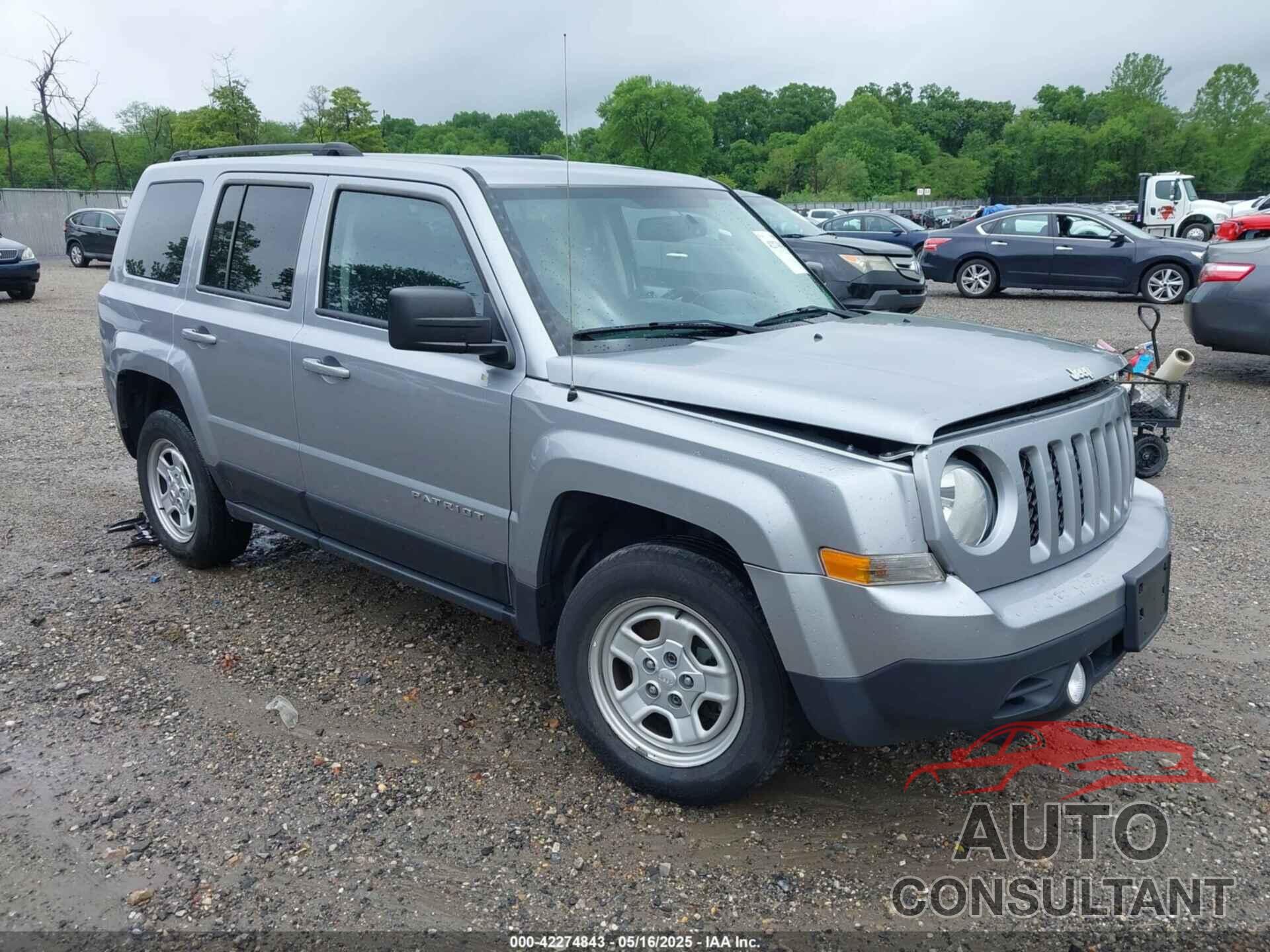 JEEP PATRIOT 2017 - 1C4NJRBB8HD122051
