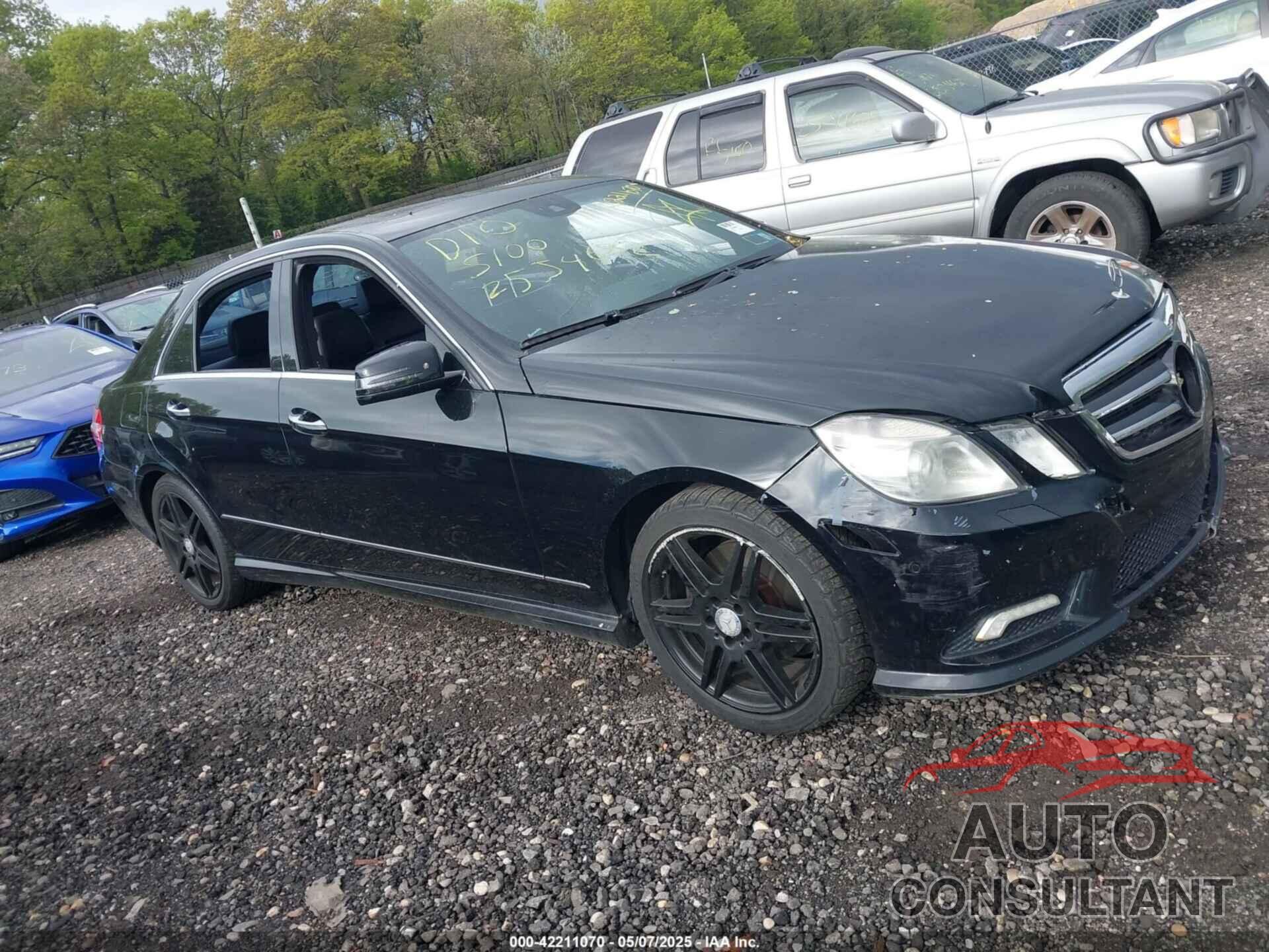 MERCEDES-BENZ E 350 2010 - WDDHF8HB3AA196765