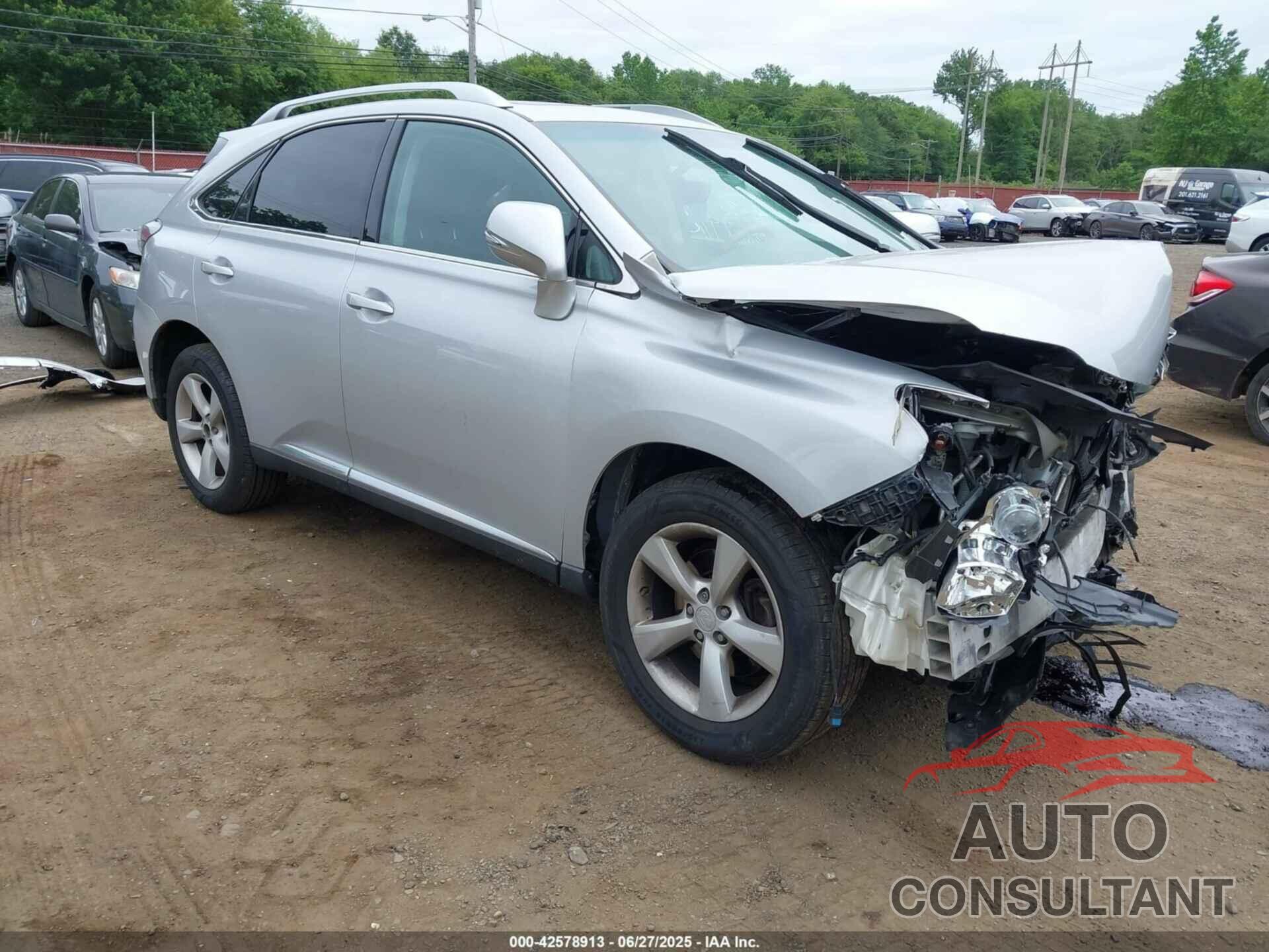 LEXUS RX 350 2011 - 2T2BK1BA4BC083970