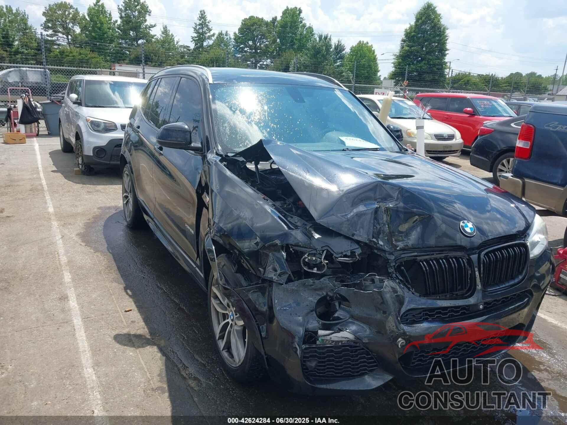 BMW X3 2016 - 5UXWX9C57G0D68737
