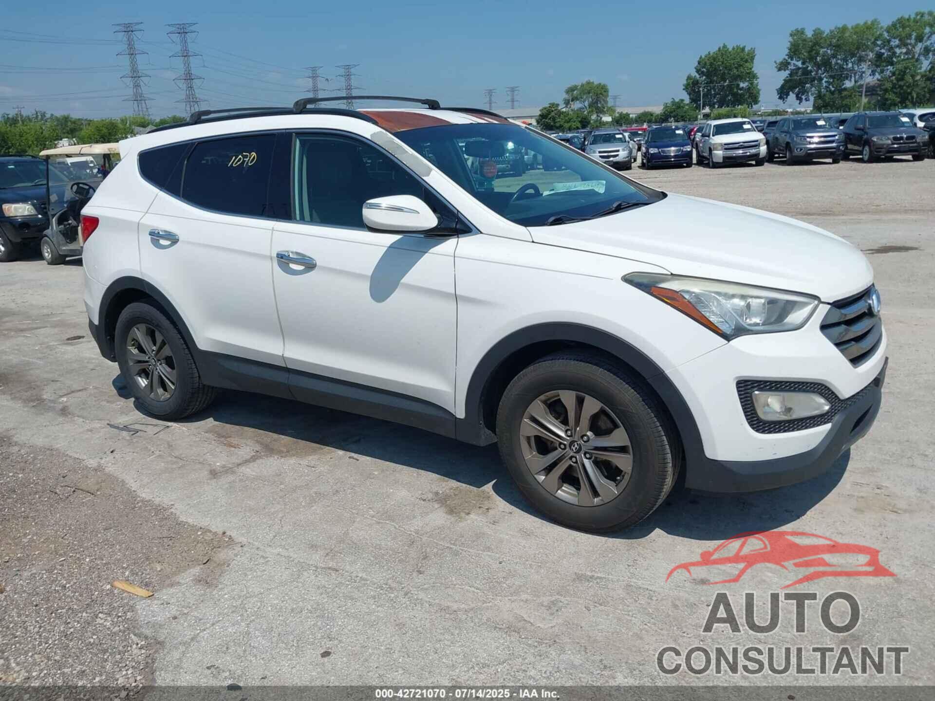 HYUNDAI SANTA FE SPORT 2014 - 5XYZUDLB9EG156555