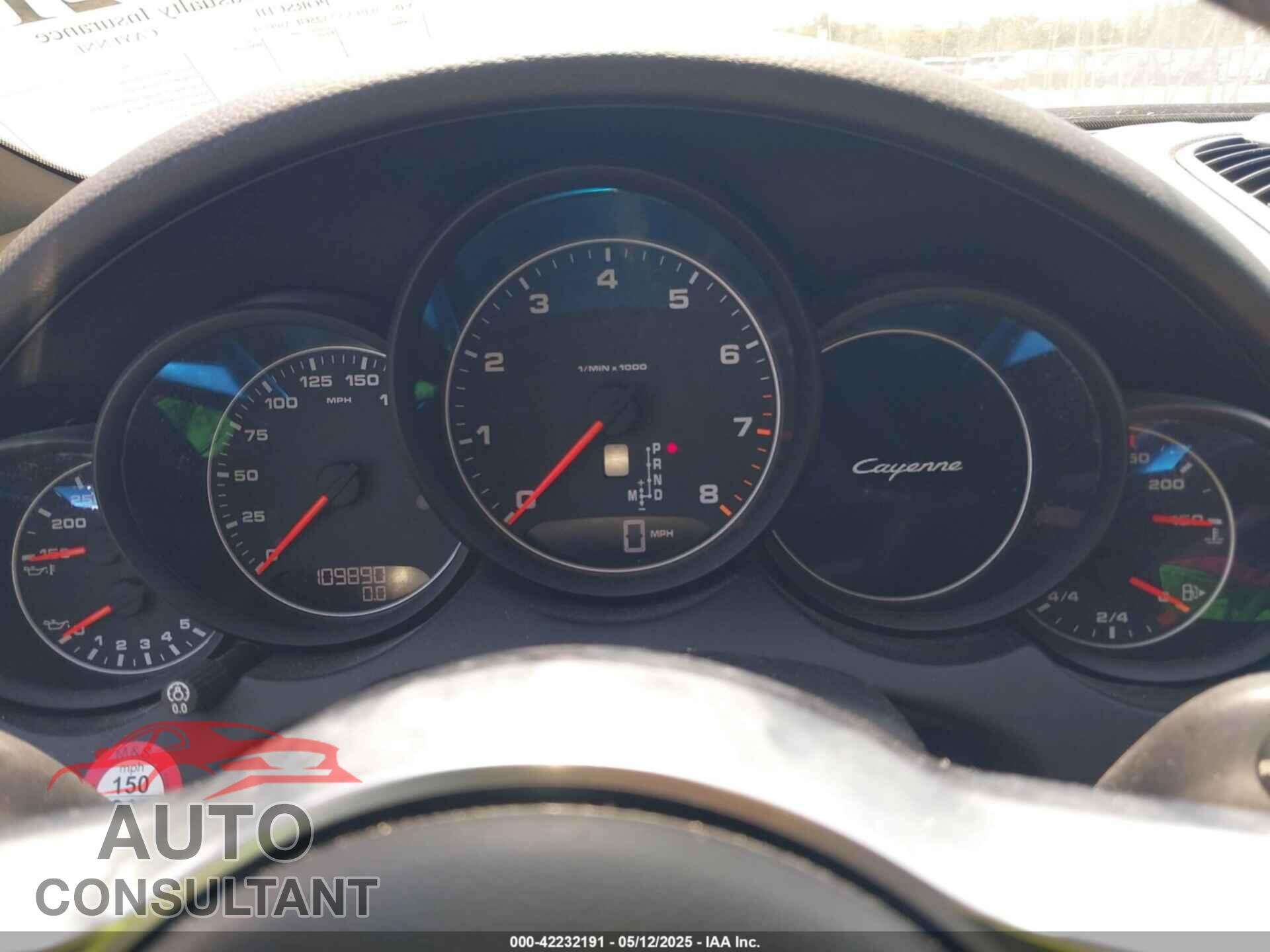 PORSCHE CAYENNE 2016 - WP1AA2A25GLA09331