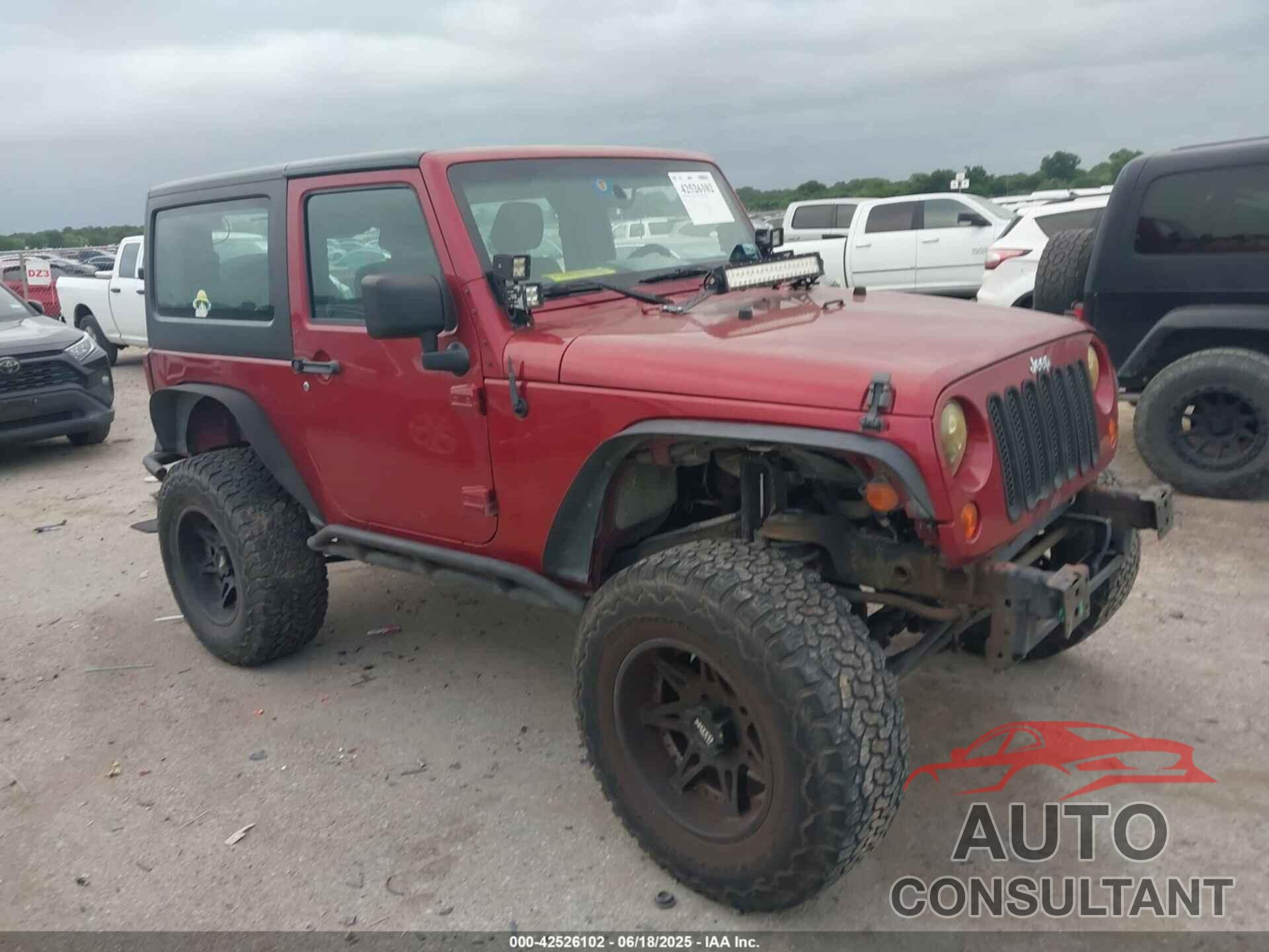 JEEP WRANGLER 2011 - 1J4AA2D10BL529217