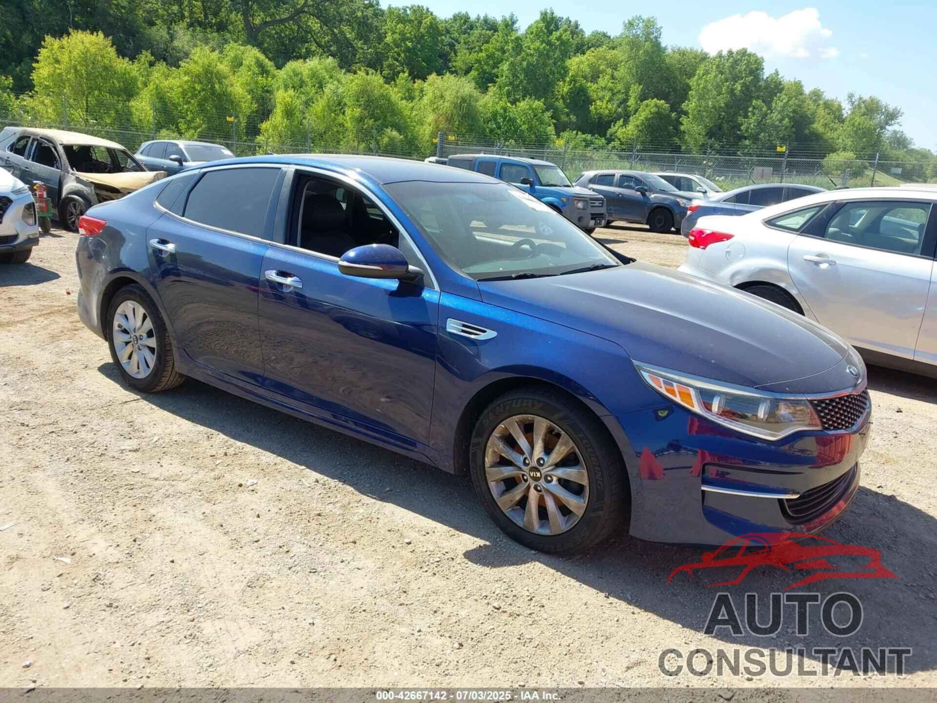 KIA OPTIMA 2016 - 5XXGU4L36GG046845
