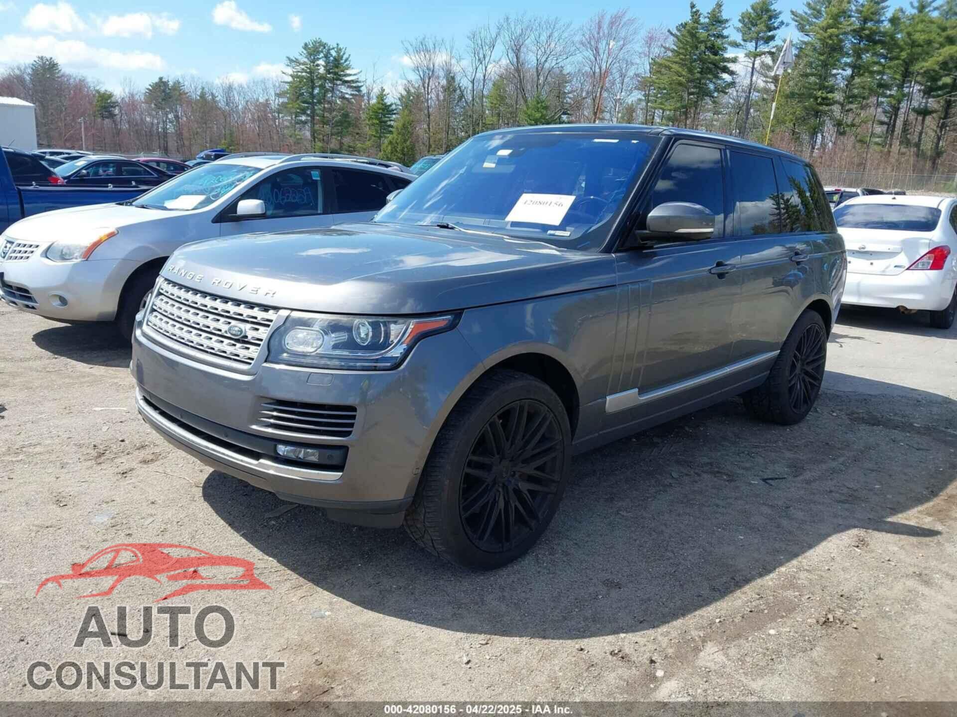 LAND ROVER RANGE ROVER 2016 - SALGS2EF4GA284943