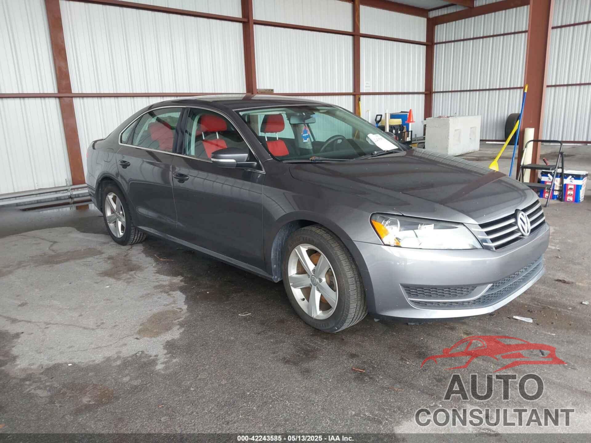 VOLKSWAGEN PASSAT 2015 - 1VWBT7A31FC019565