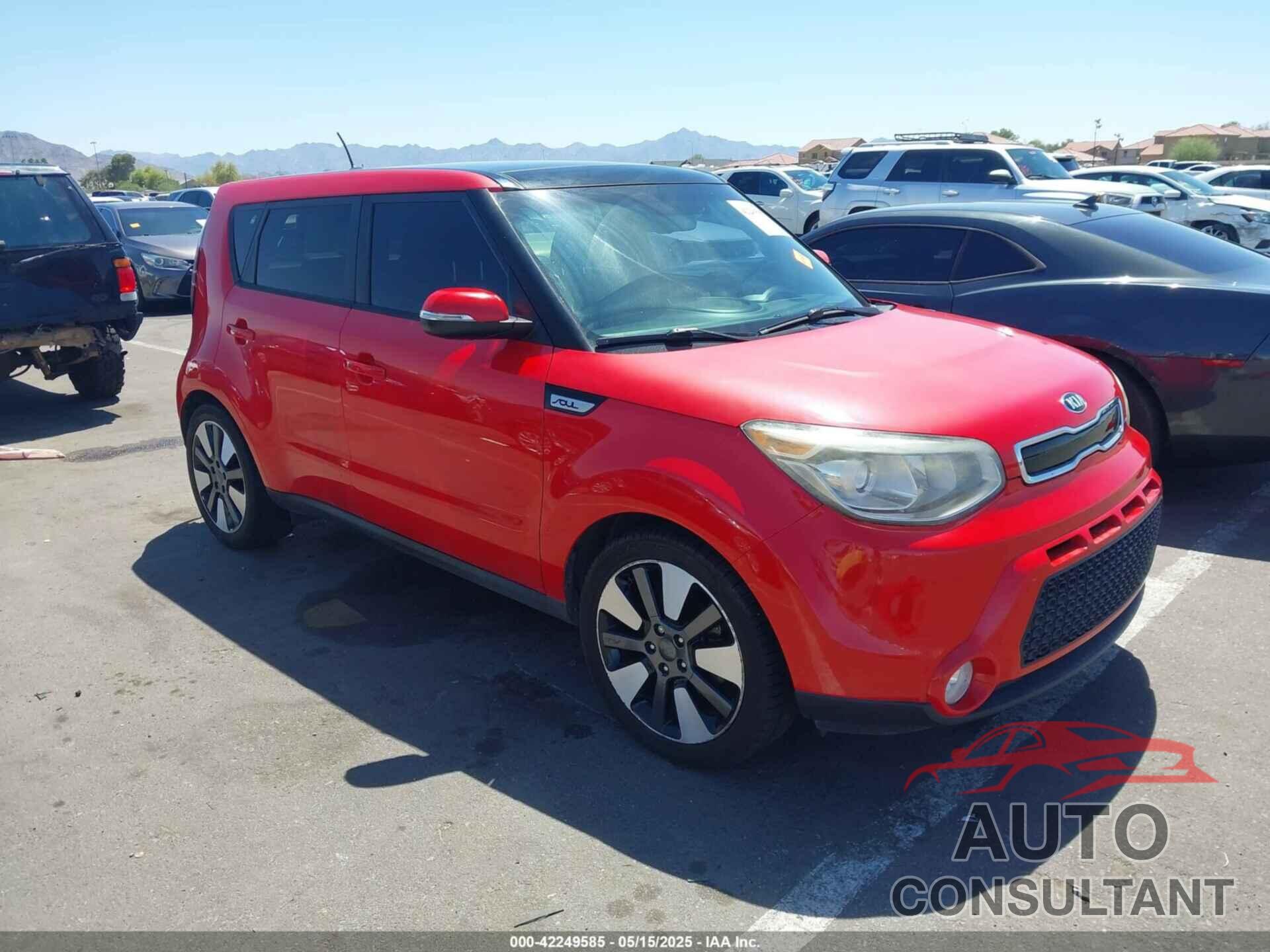KIA SOUL 2015 - KNDJX3A52F7809379