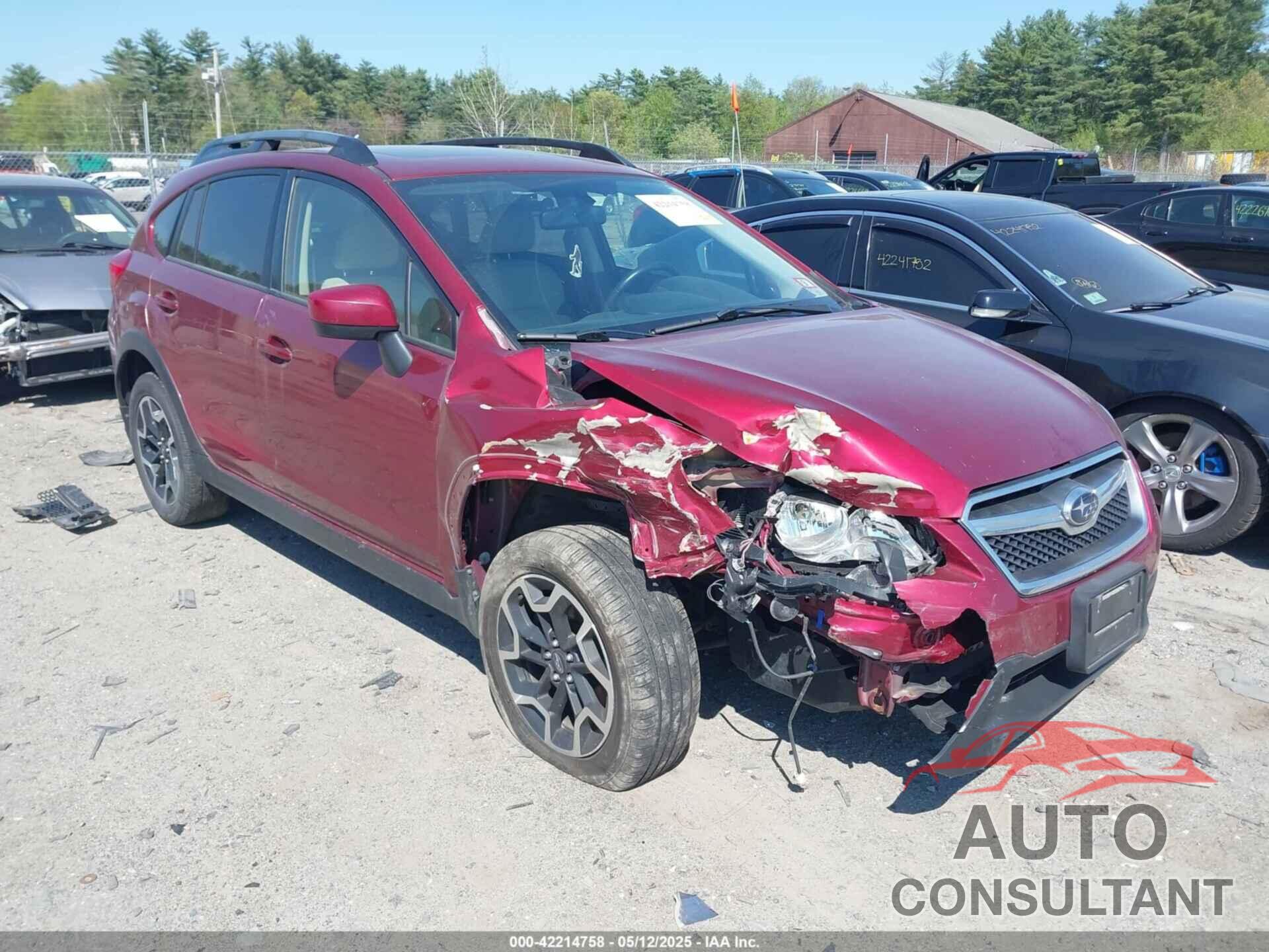 SUBARU CROSSTREK 2017 - JF2GPABC0HH233852