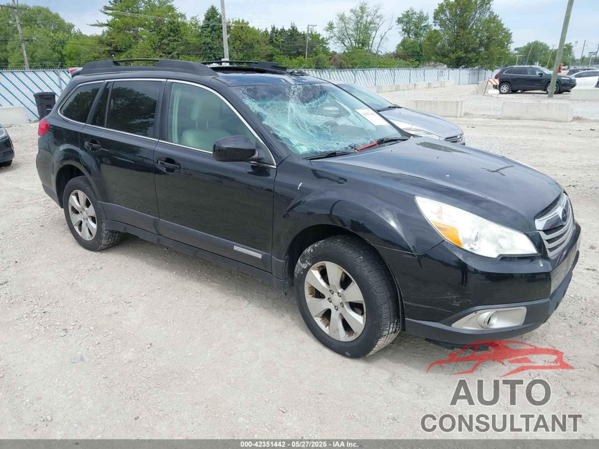SUBARU OUTBACK 2011 - 4S4BRCGC0B3357174