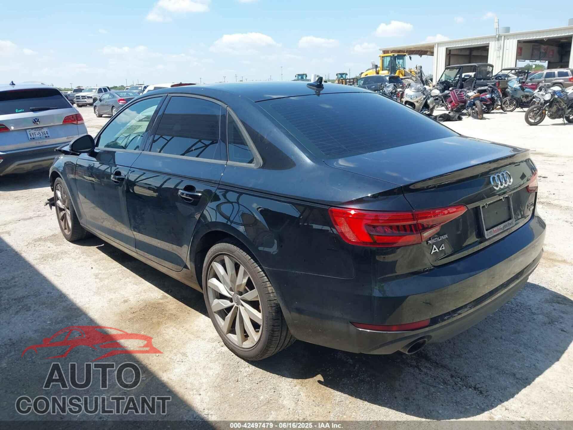 AUDI A4 2017 - WAUGMAF42HN059033