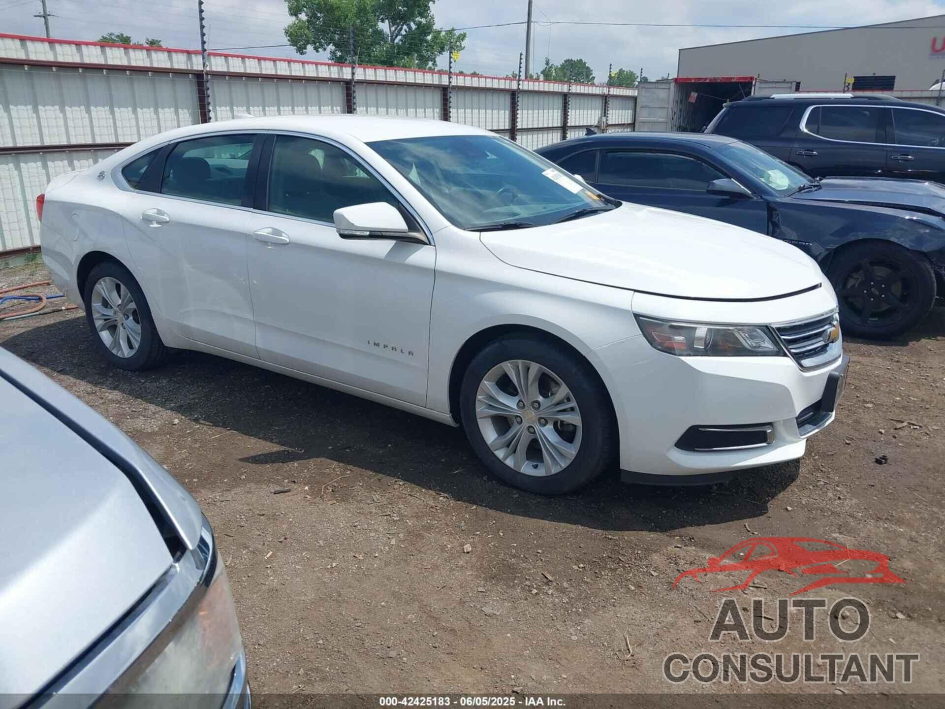 CHEVROLET IMPALA 2015 - 2G1125S34F9233907