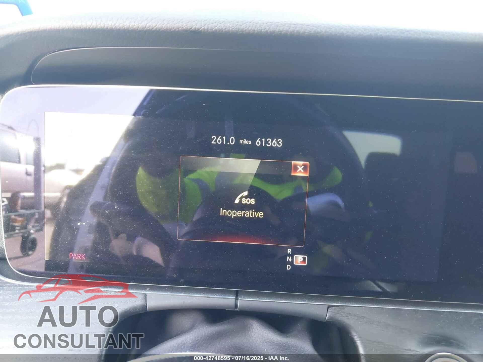 MERCEDES-BENZ E 2022 - W1KZF8DBXNB097208