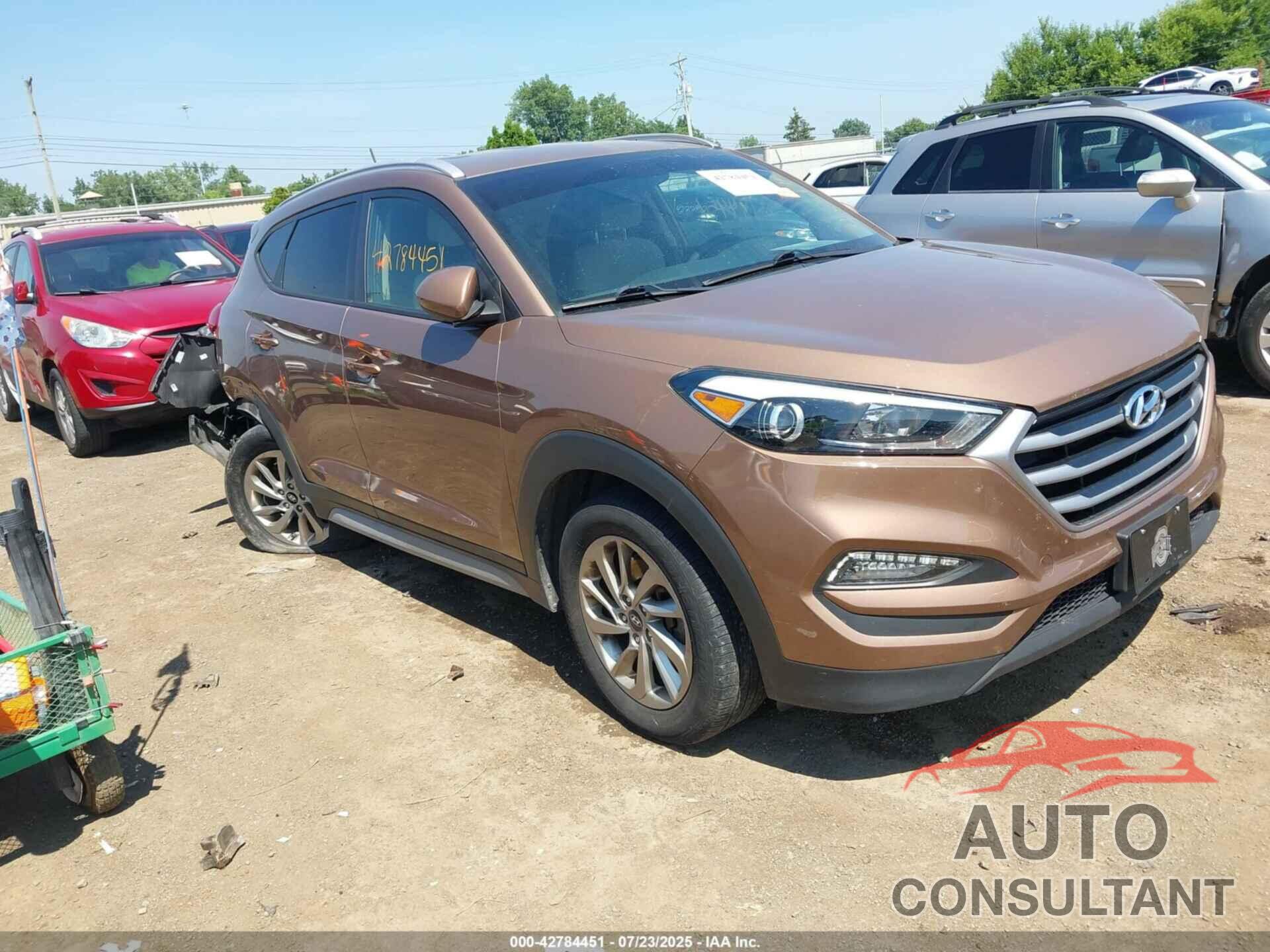 HYUNDAI TUCSON 2017 - KM8J3CA48HU414951