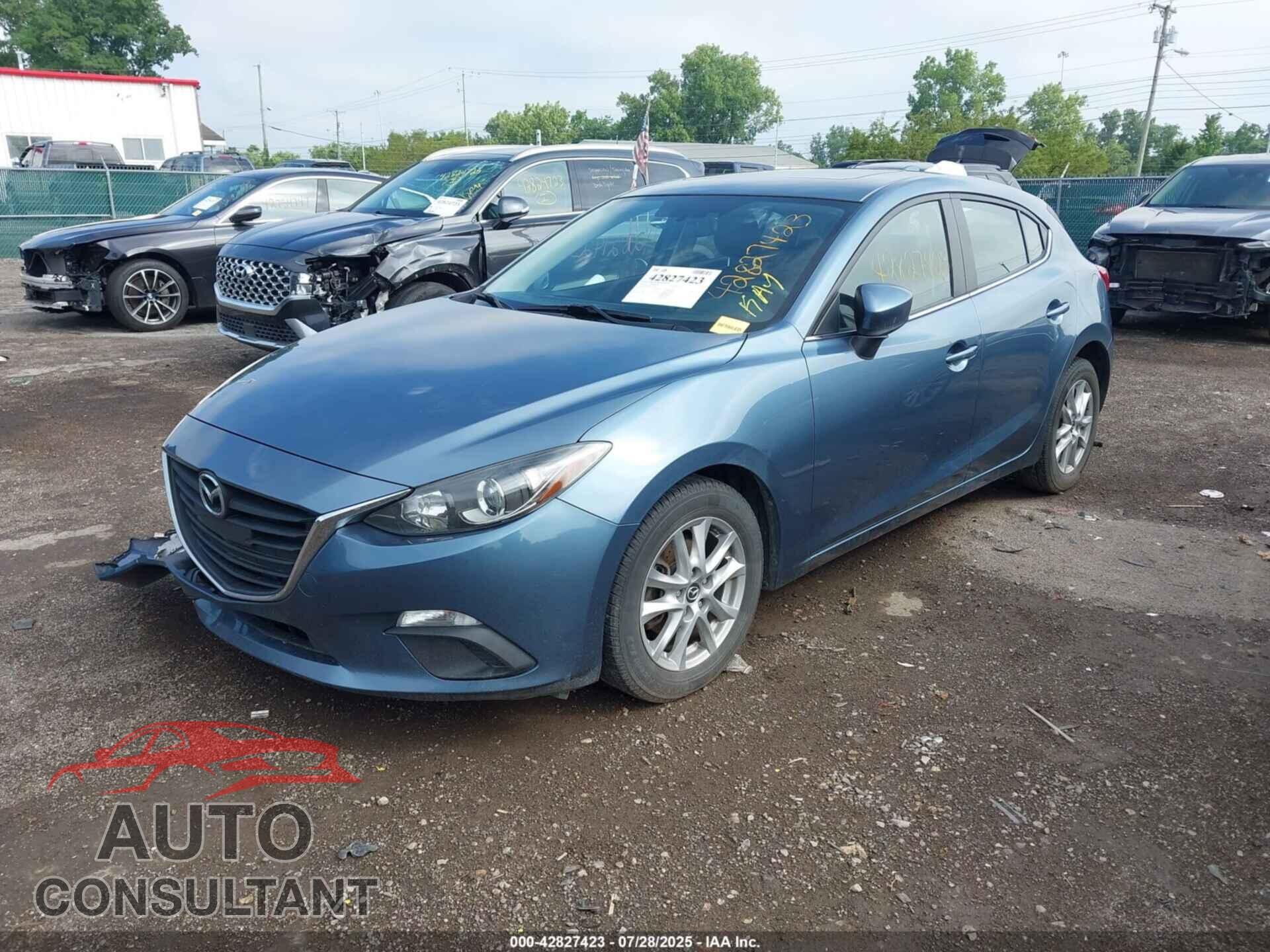 MAZDA MAZDA3 2014 - JM1BM1M76E1124205