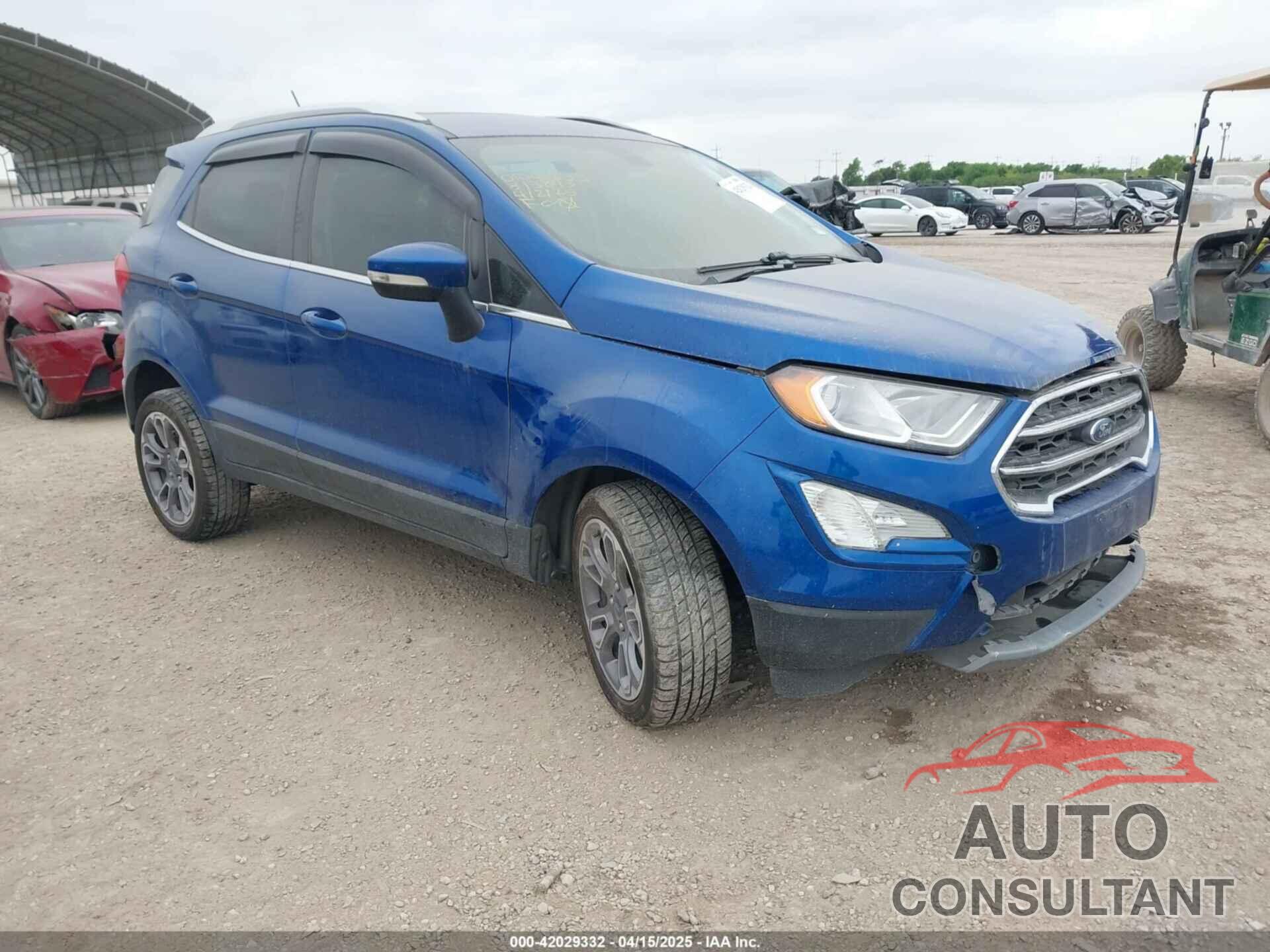 FORD ECOSPORT 2020 - MAJ6S3KL5LC313843