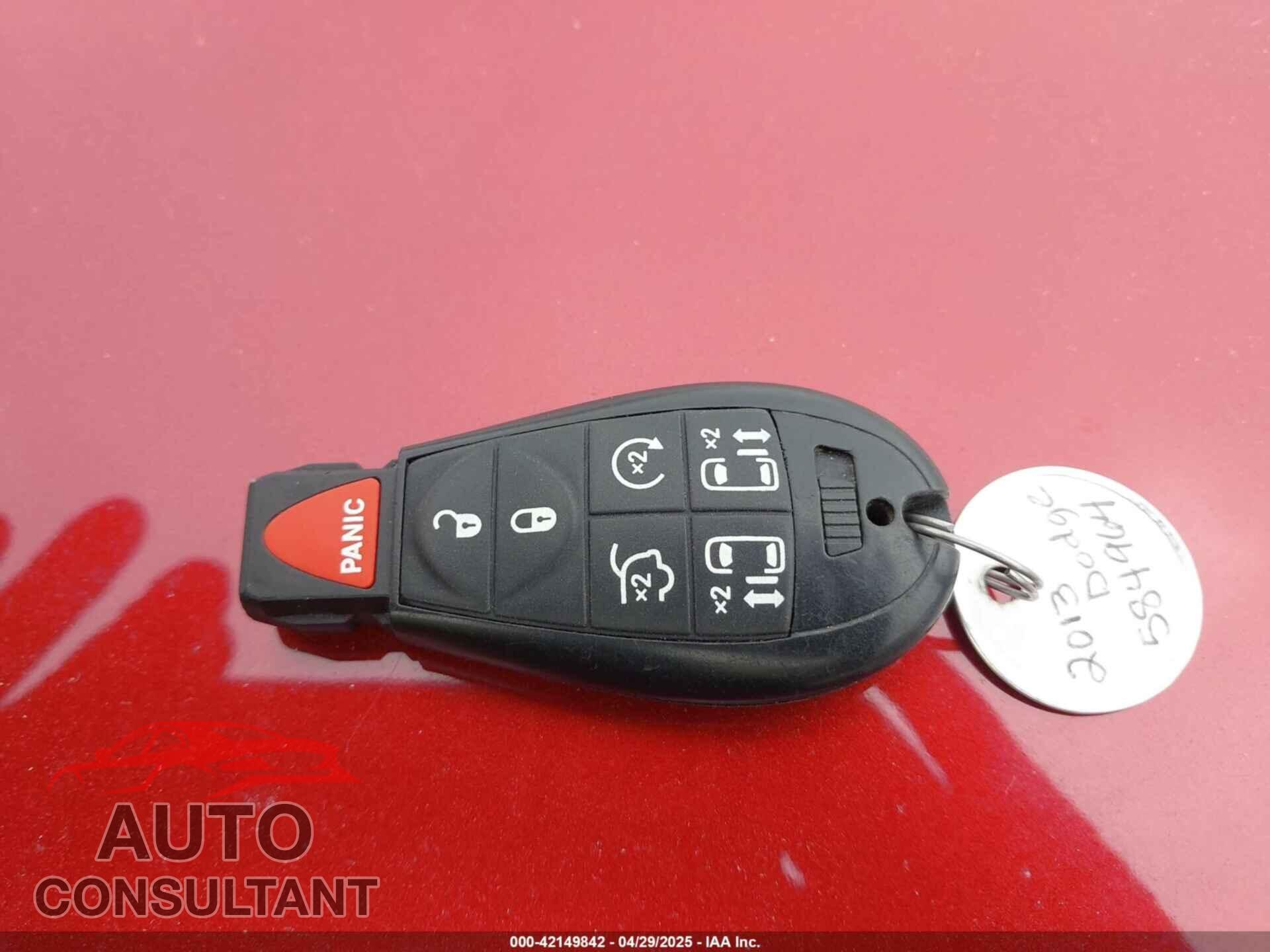 DODGE DURANGO 2013 - 1C4SDJET6DC584964