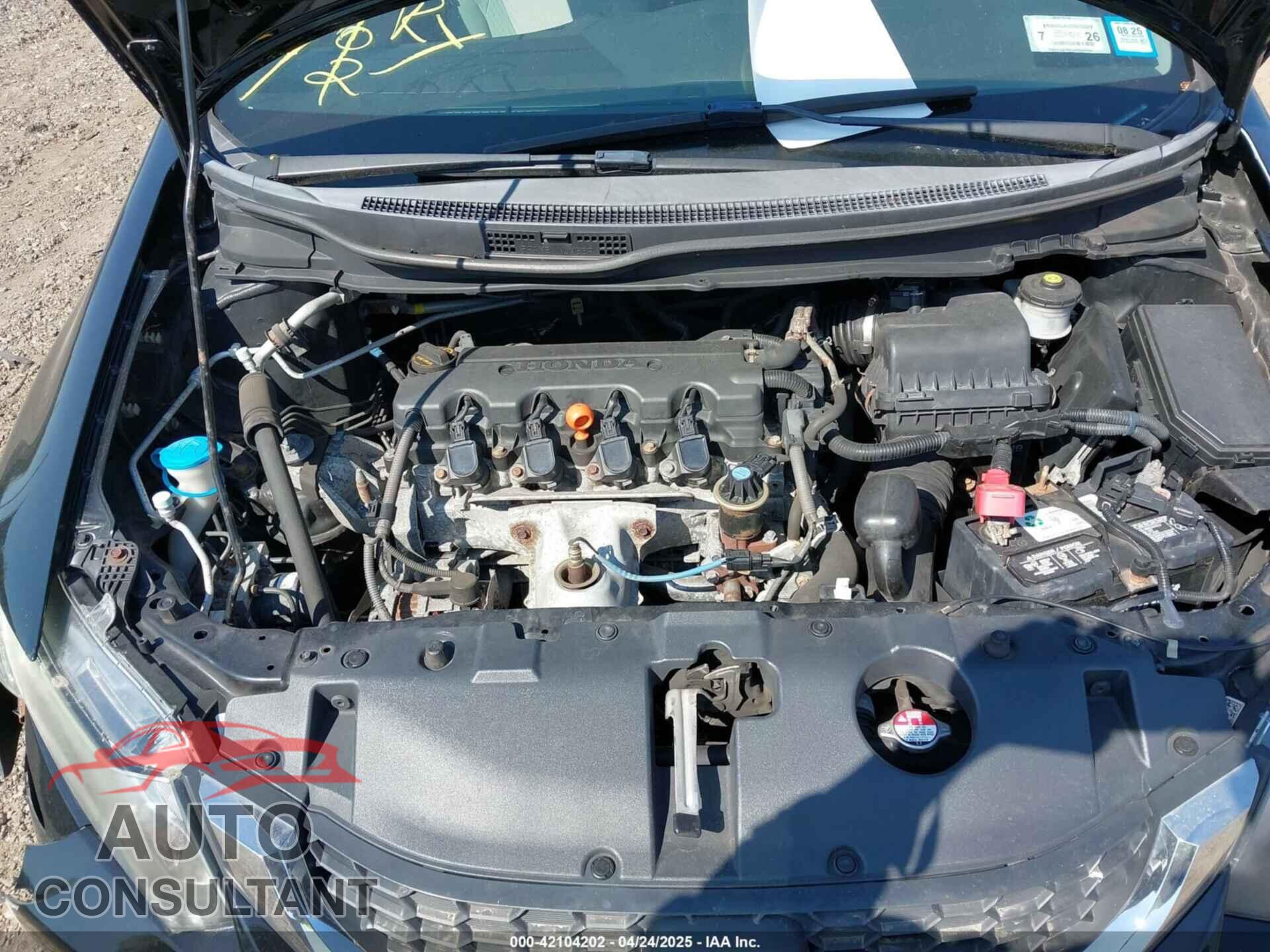 HONDA CIVIC 2014 - 19XFB2F55EE219490