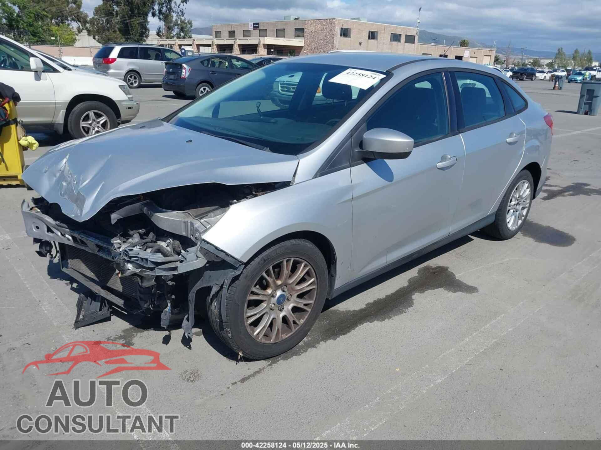 FORD FOCUS 2012 - 1FAHP3F2XCL394978
