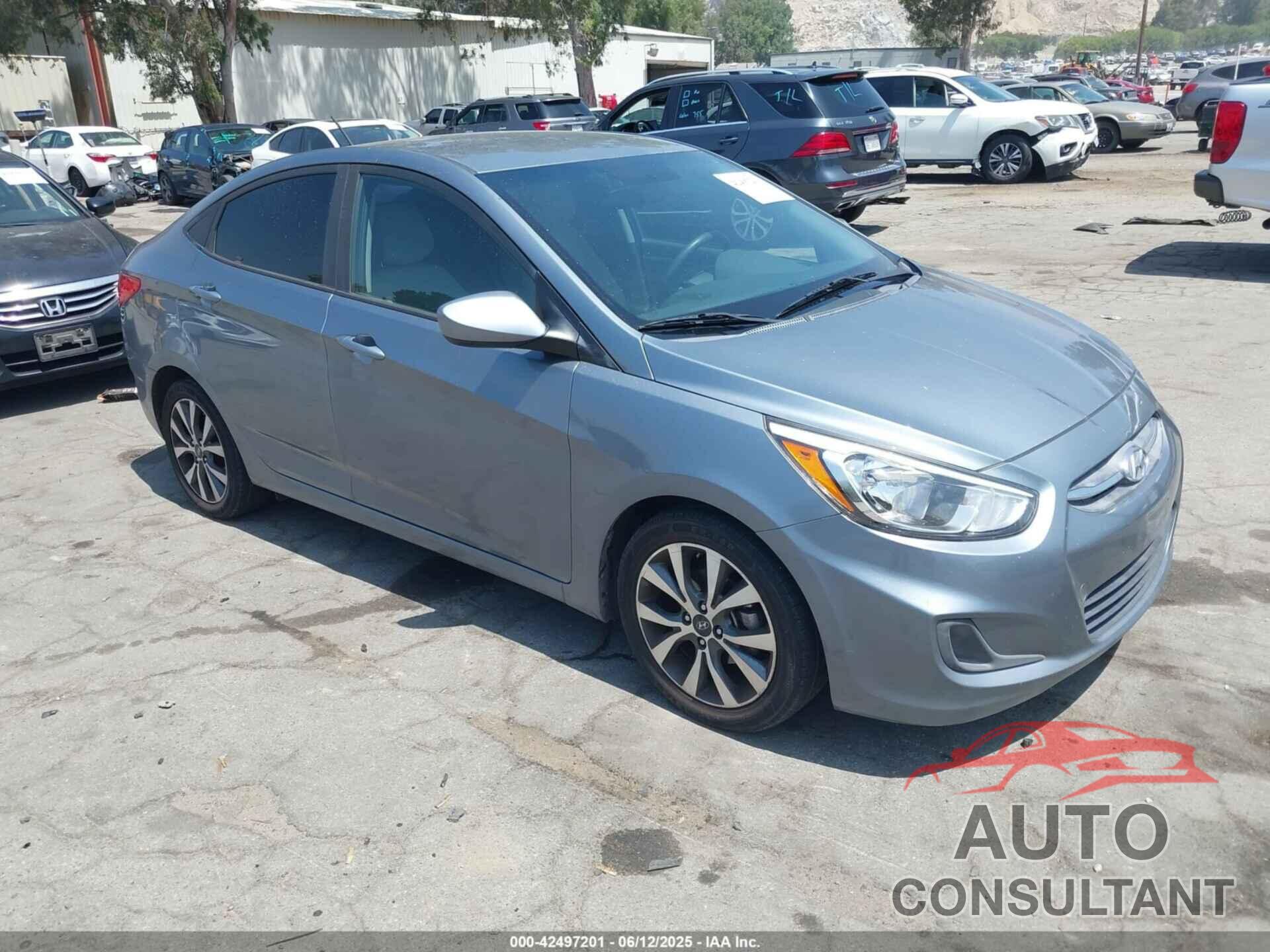 HYUNDAI ACCENT 2017 - KMHCT4AE9HU352337
