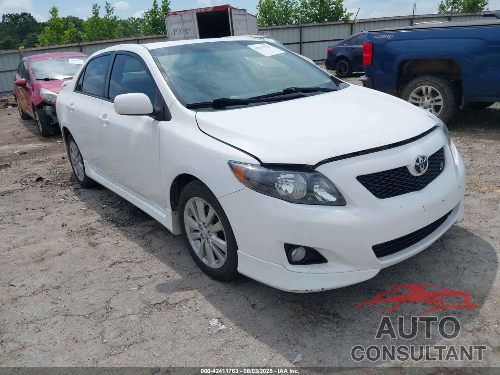 TOYOTA COROLLA 2010 - 1NXBU4EEXAZ255544