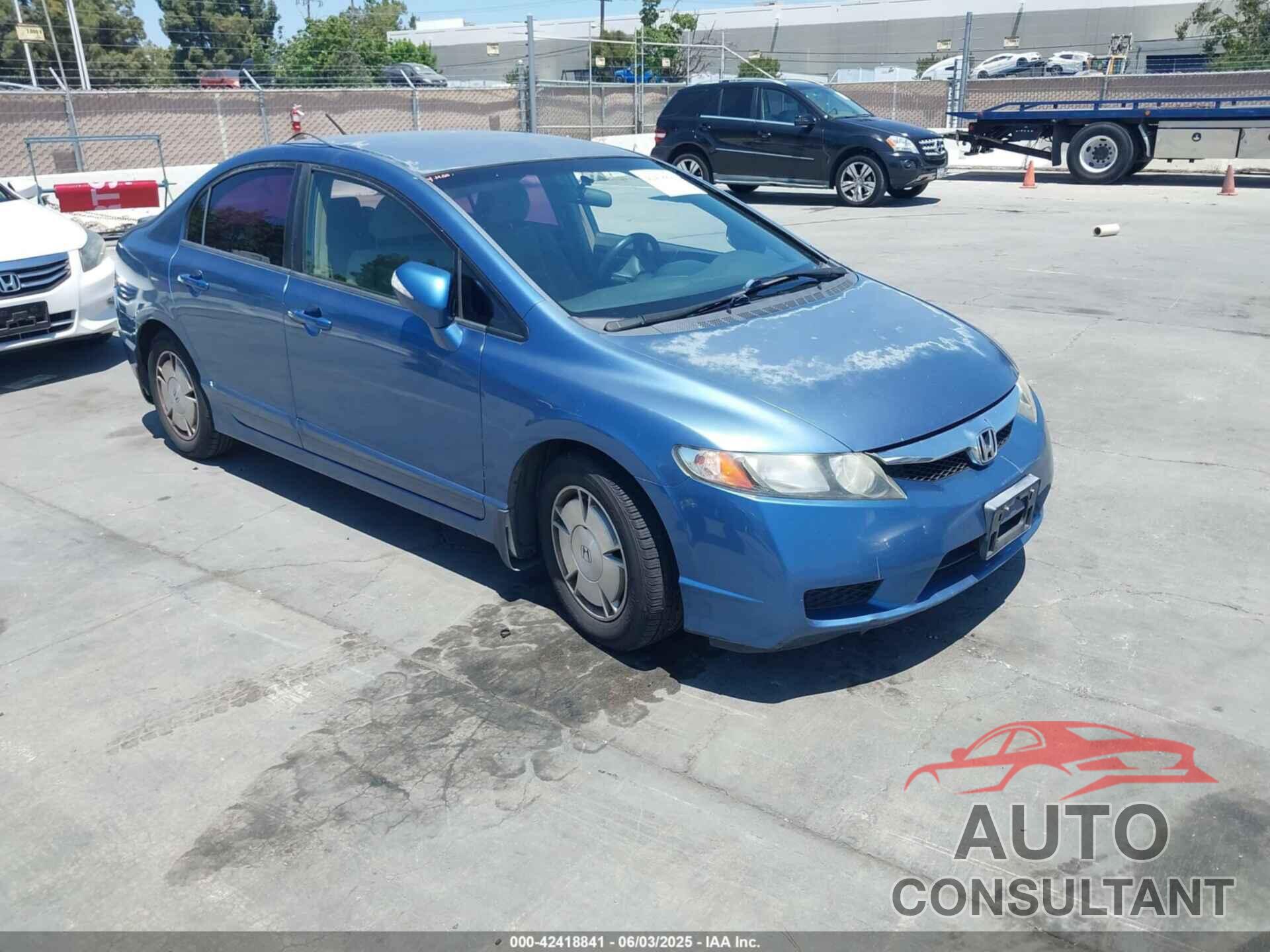 HONDA CIVIC HYBRID 2009 - JHMFA36289S000202