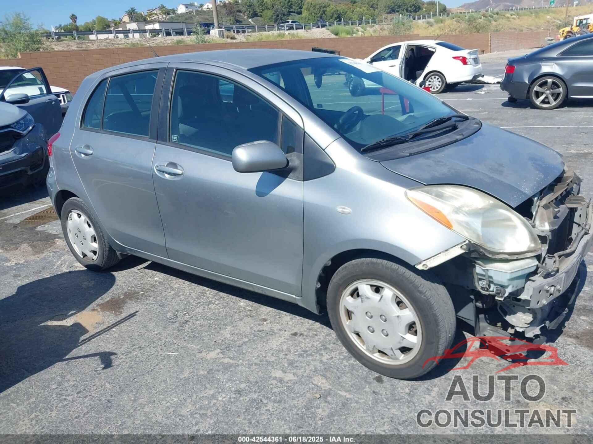 TOYOTA YARIS 2010 - JTDKT4K39A5320081