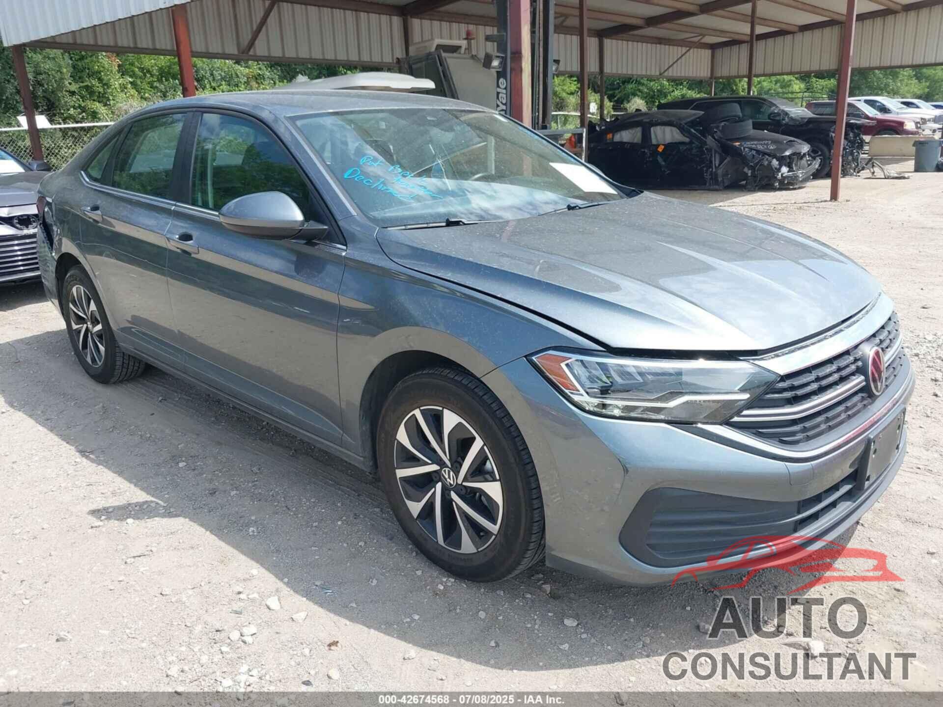VOLKSWAGEN JETTA 2024 - 3VW5M7BU8RM025741
