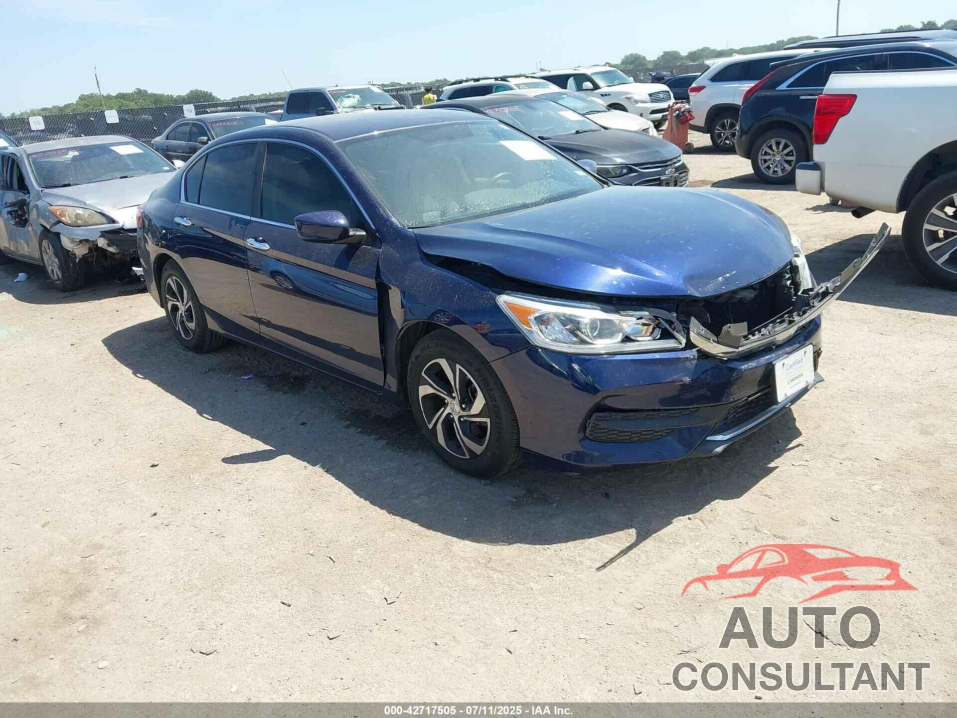 HONDA ACCORD 2017 - 1HGCR2F38HA160392