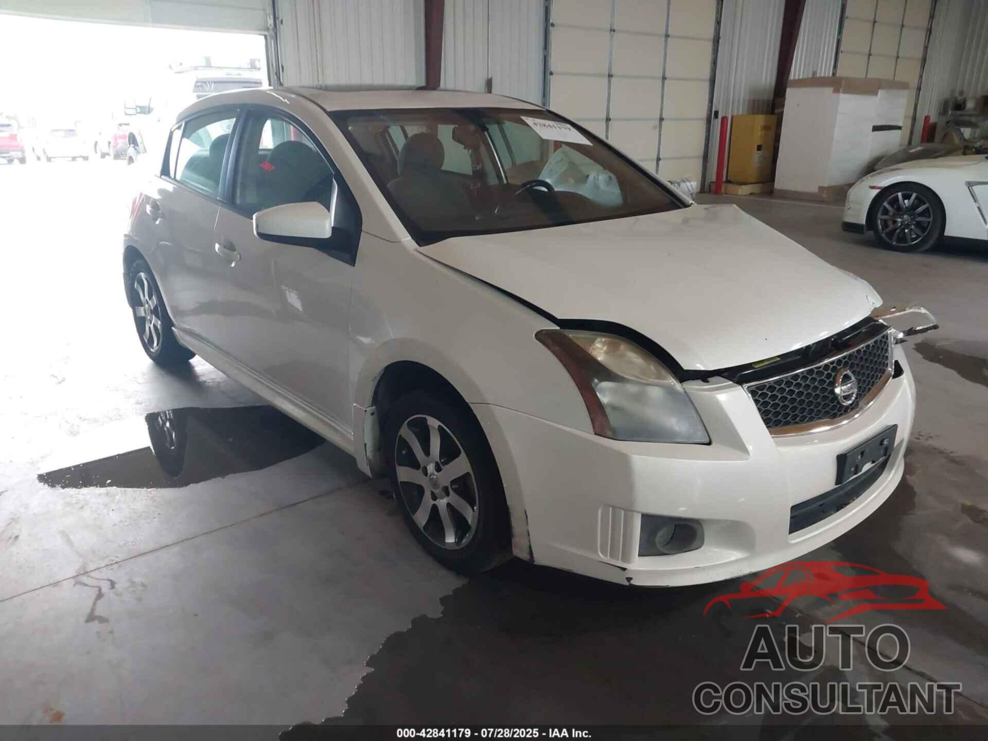 NISSAN SENTRA 2012 - 3N1AB6AP5CL743194