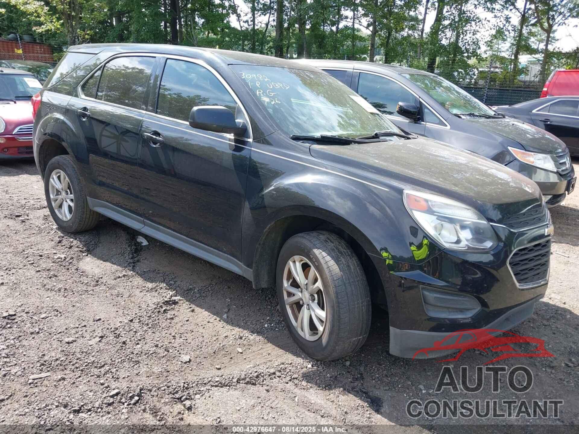 CHEVROLET EQUINOX 2017 - 2GNFLEEK3H6139428