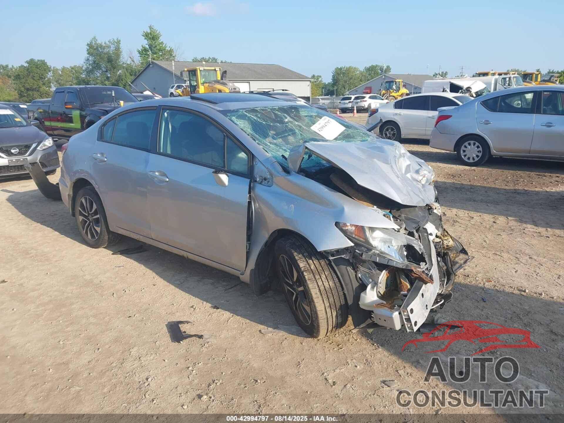HONDA CIVIC 2013 - 19XFB2F83DE022441