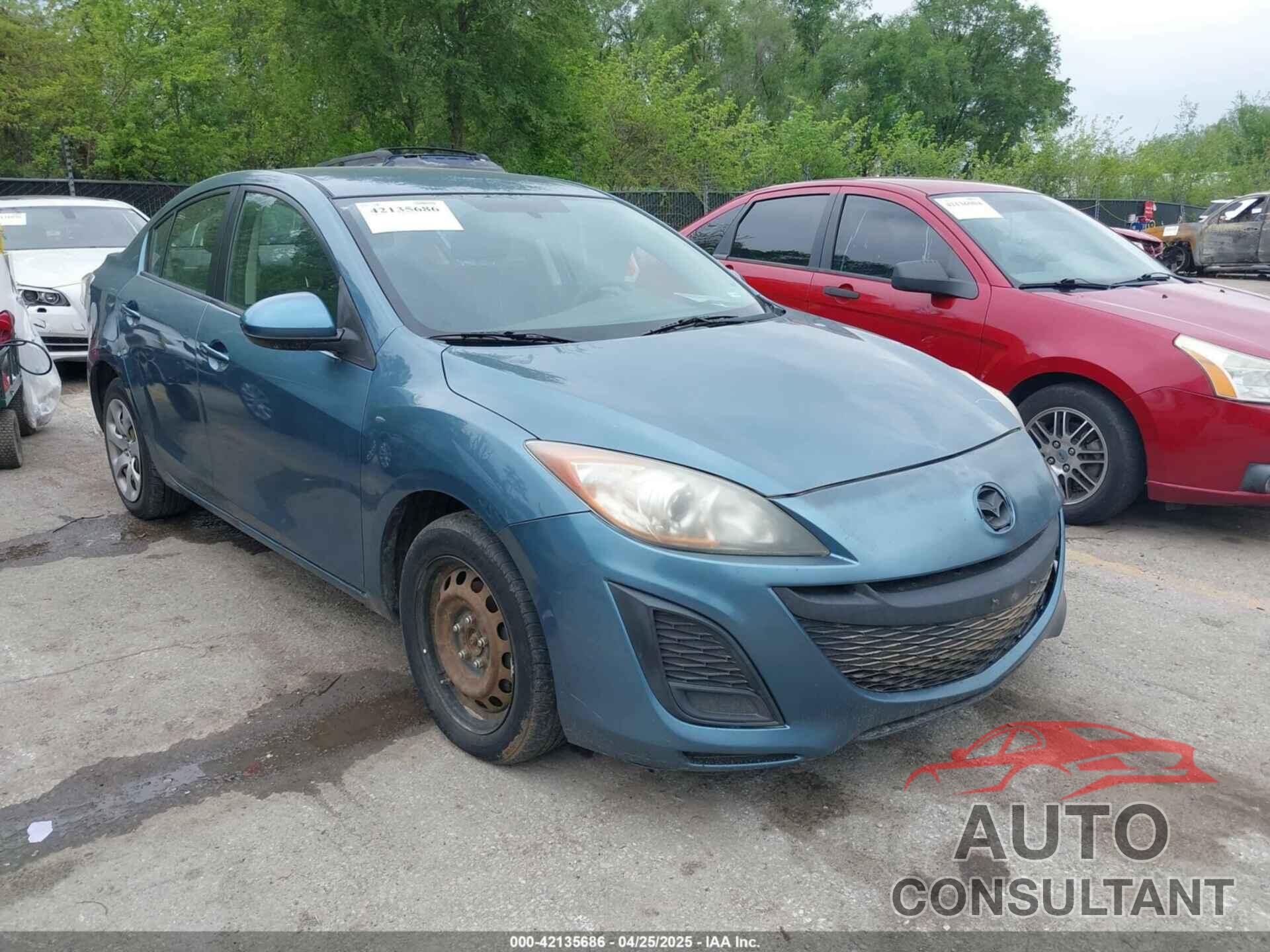 MAZDA MAZDA3 2011 - JM1BL1UF9B1494151