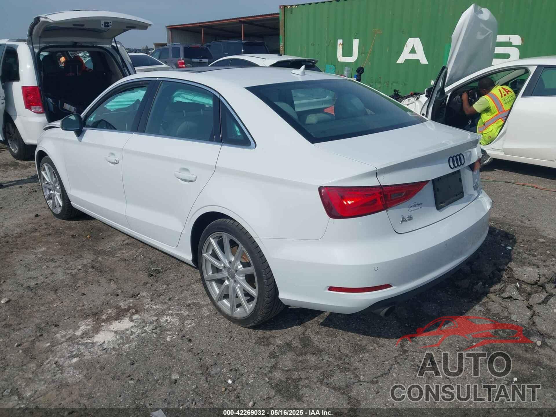 AUDI A3 2016 - WAUE8GFF1G1025221