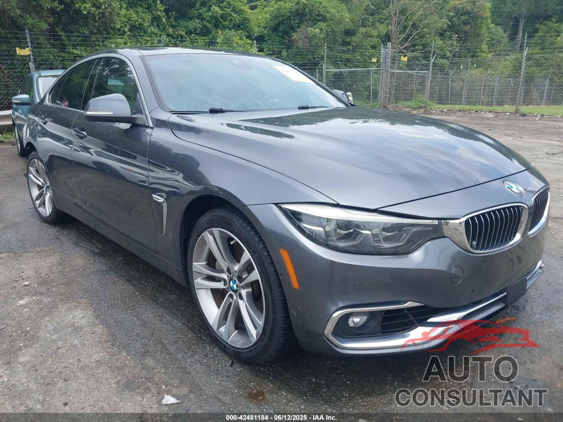 BMW 440I GRAN COUPE 2019 - WBA4J7C5XKBM75920