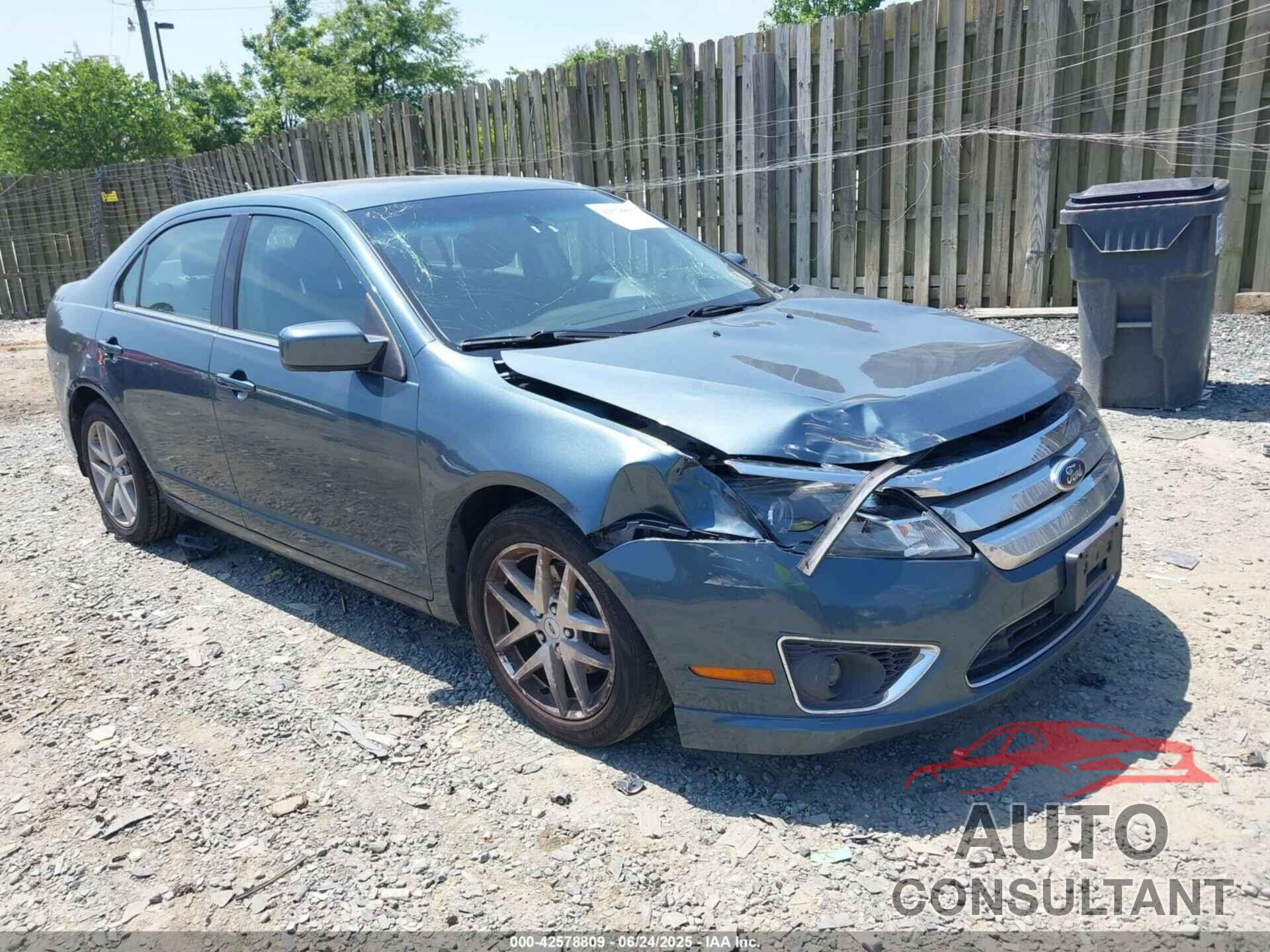 FORD FUSION 2012 - 3FAHP0JA2CR329153