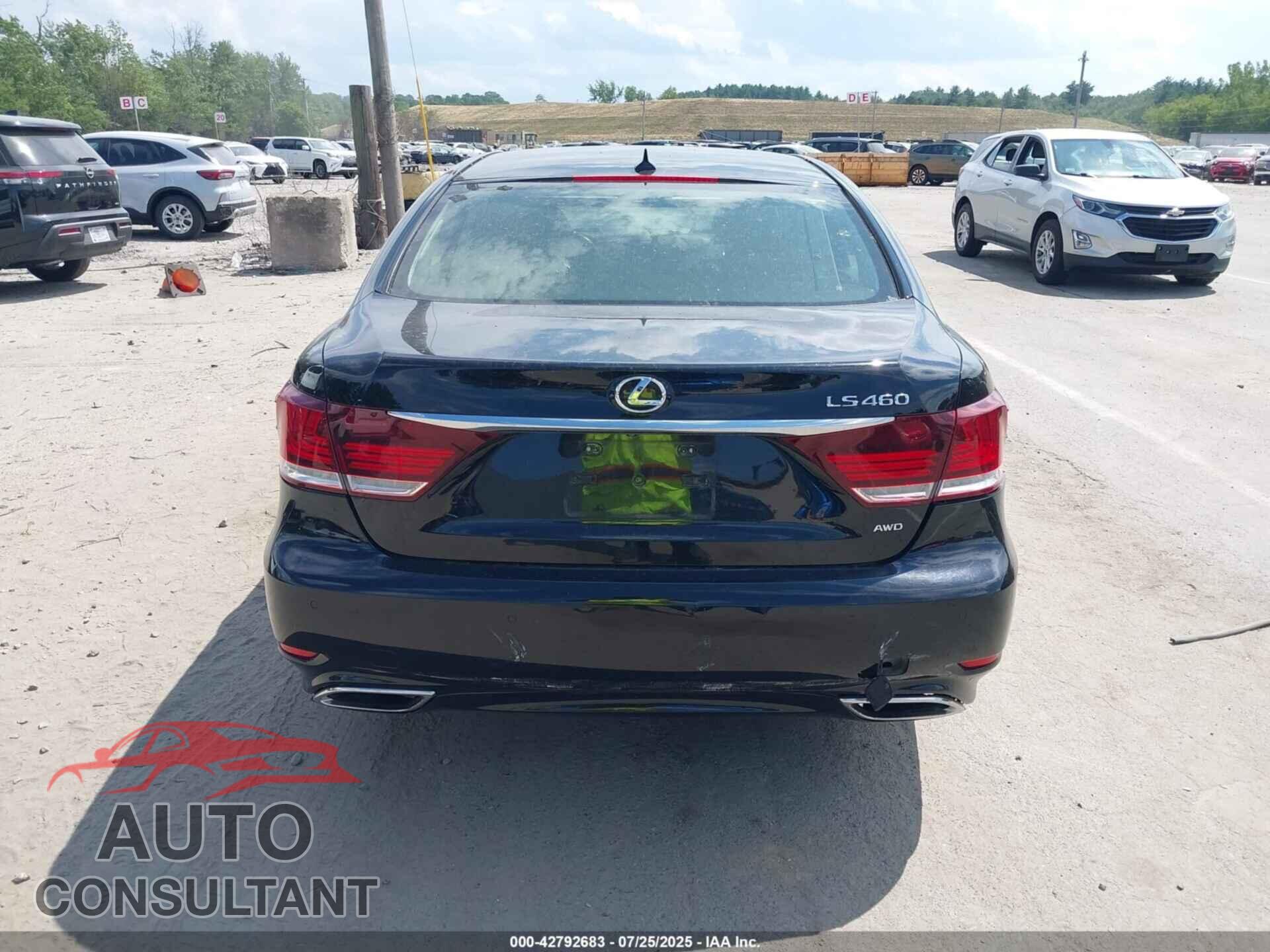 LEXUS LS 460 2013 - JTHCL5EFXD5017216